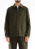 Twill Work Shirt in Green sold by Albam Clothing