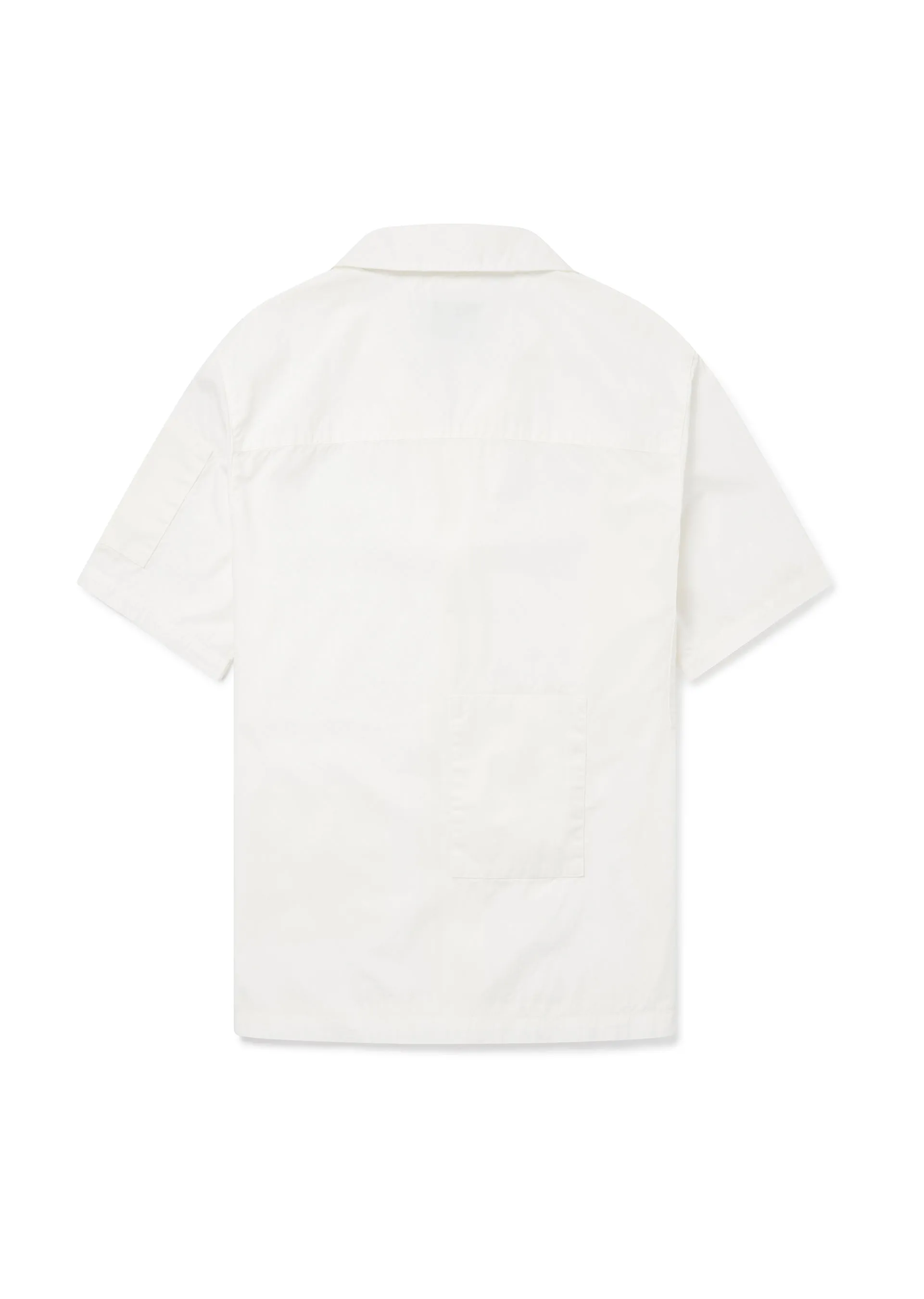 Patchwork SS Shirt in Off-White sold by Albam Clothing product image thumbnail 2