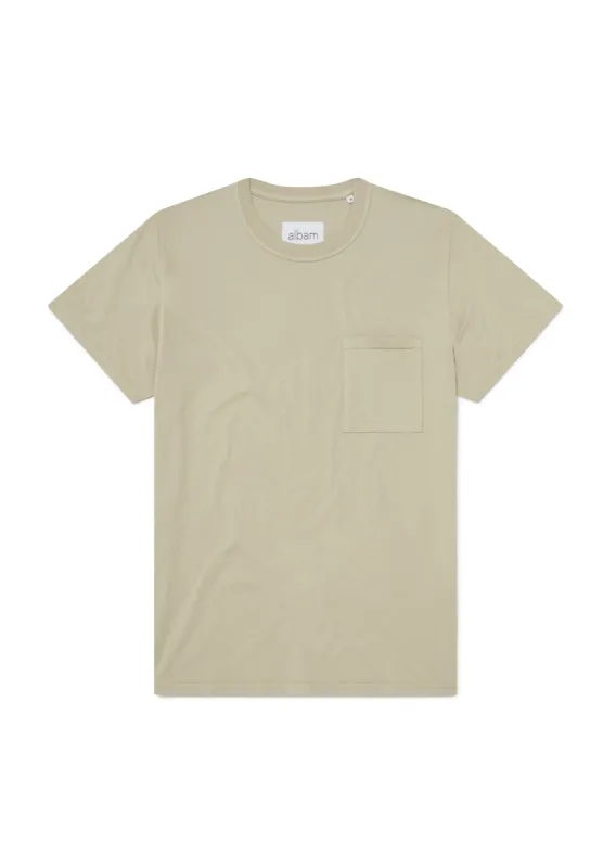 Easy T-Shirt in Eucalyptus made by Albam Clothing