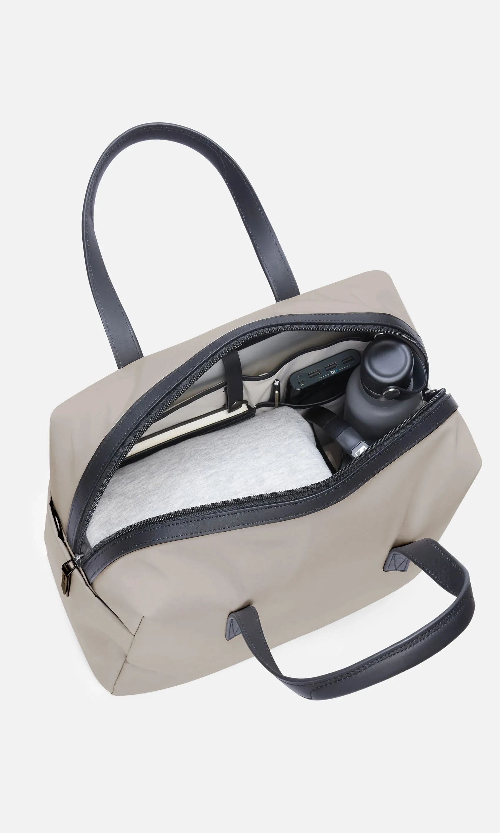 Chelsea Overnight Bag in Taupe sold by Antler product image thumbnail 4