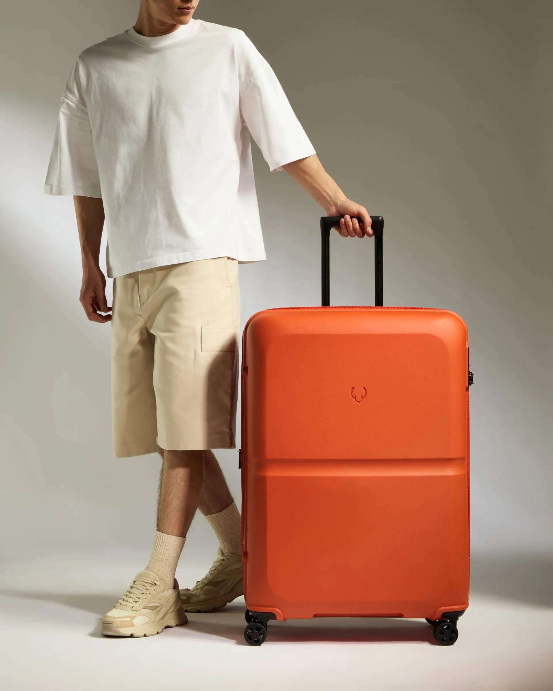 Large Luggage in Ember Orange - Single Stripe sold by Antler product image thumbnail 2