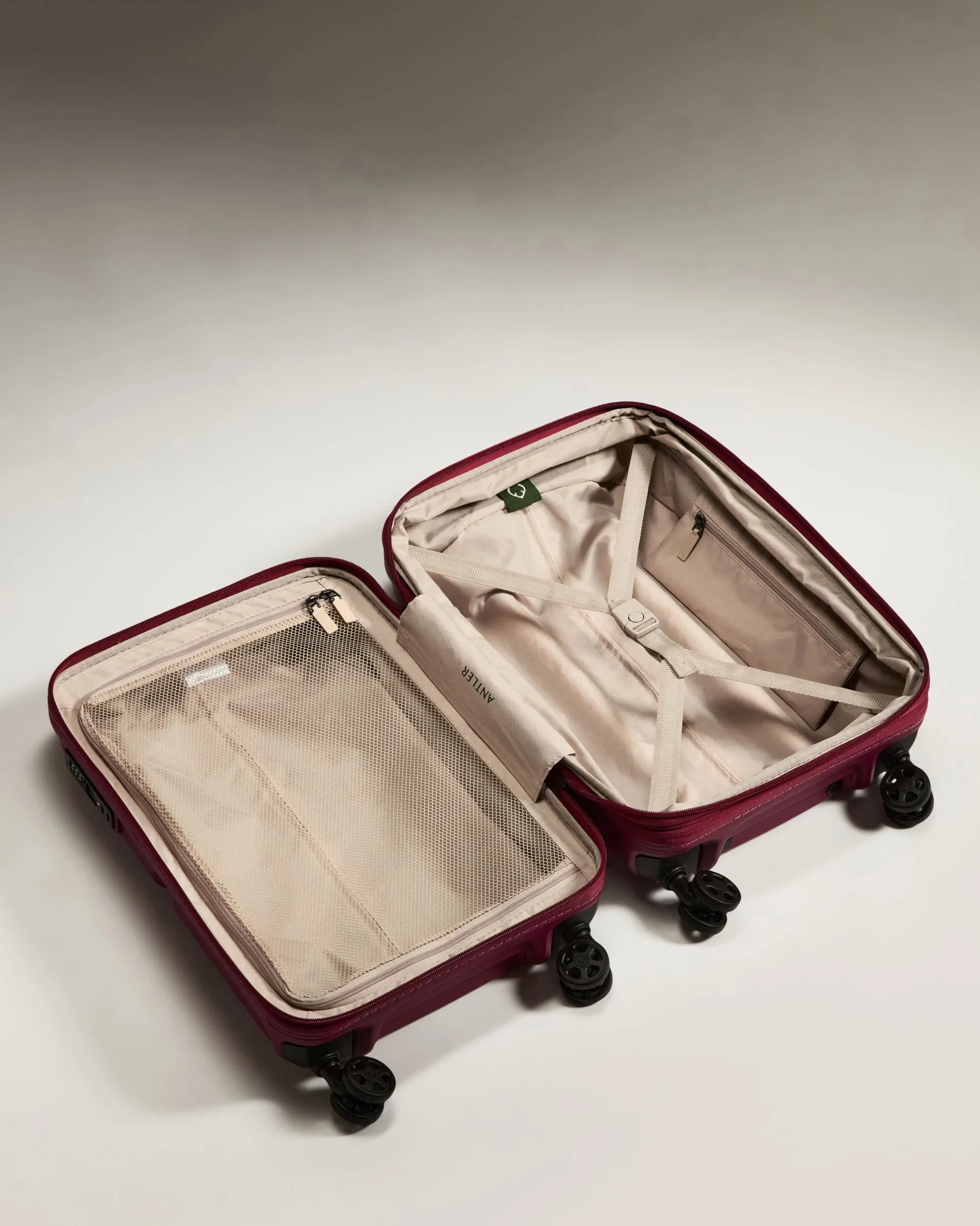 Expandable Carry-on Luggage in Heather Purple - Single Stripe sold by Antler product image thumbnail 3