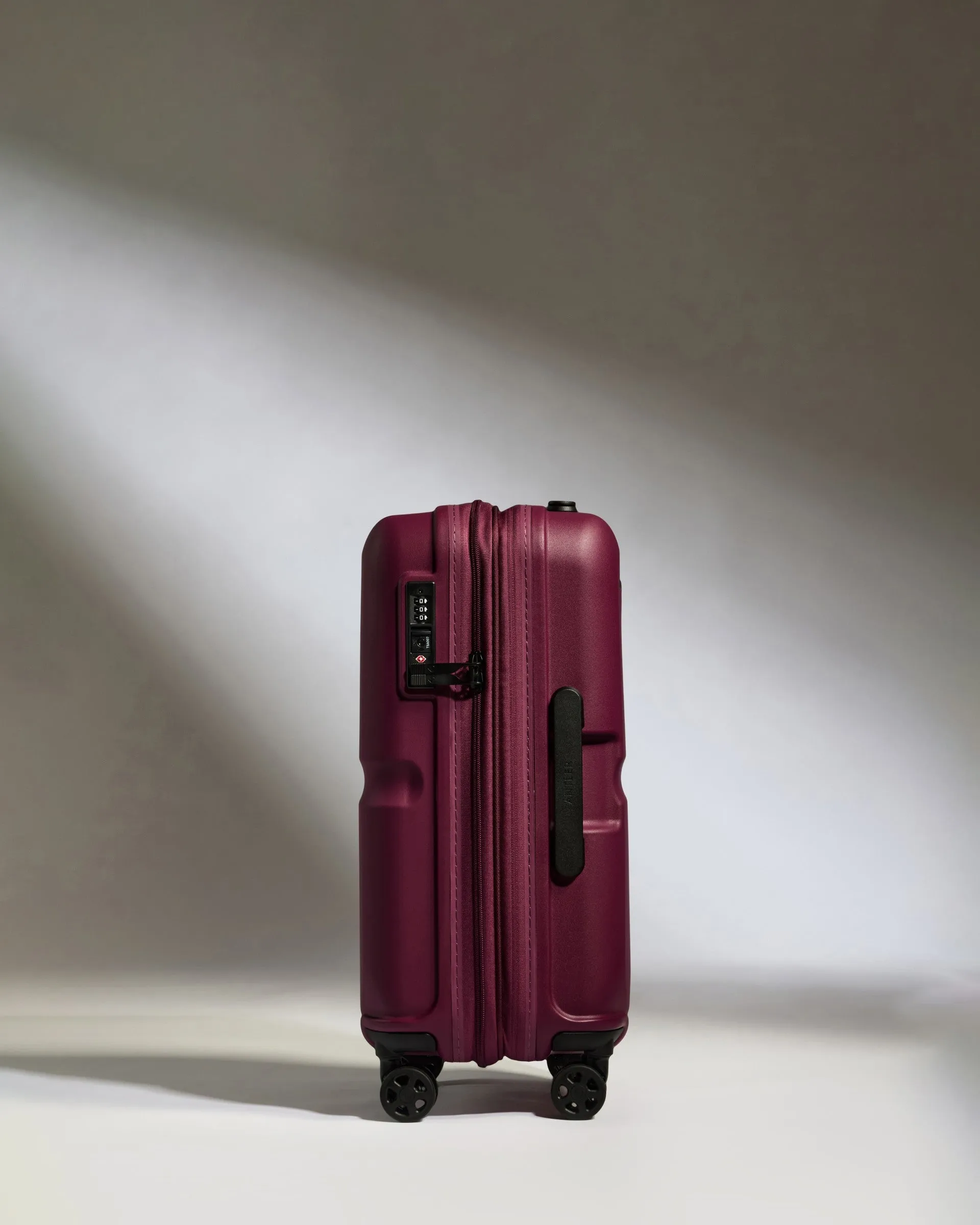 Expandable Carry-on Luggage in Heather Purple - Single Stripe sold by Antler product image thumbnail 4