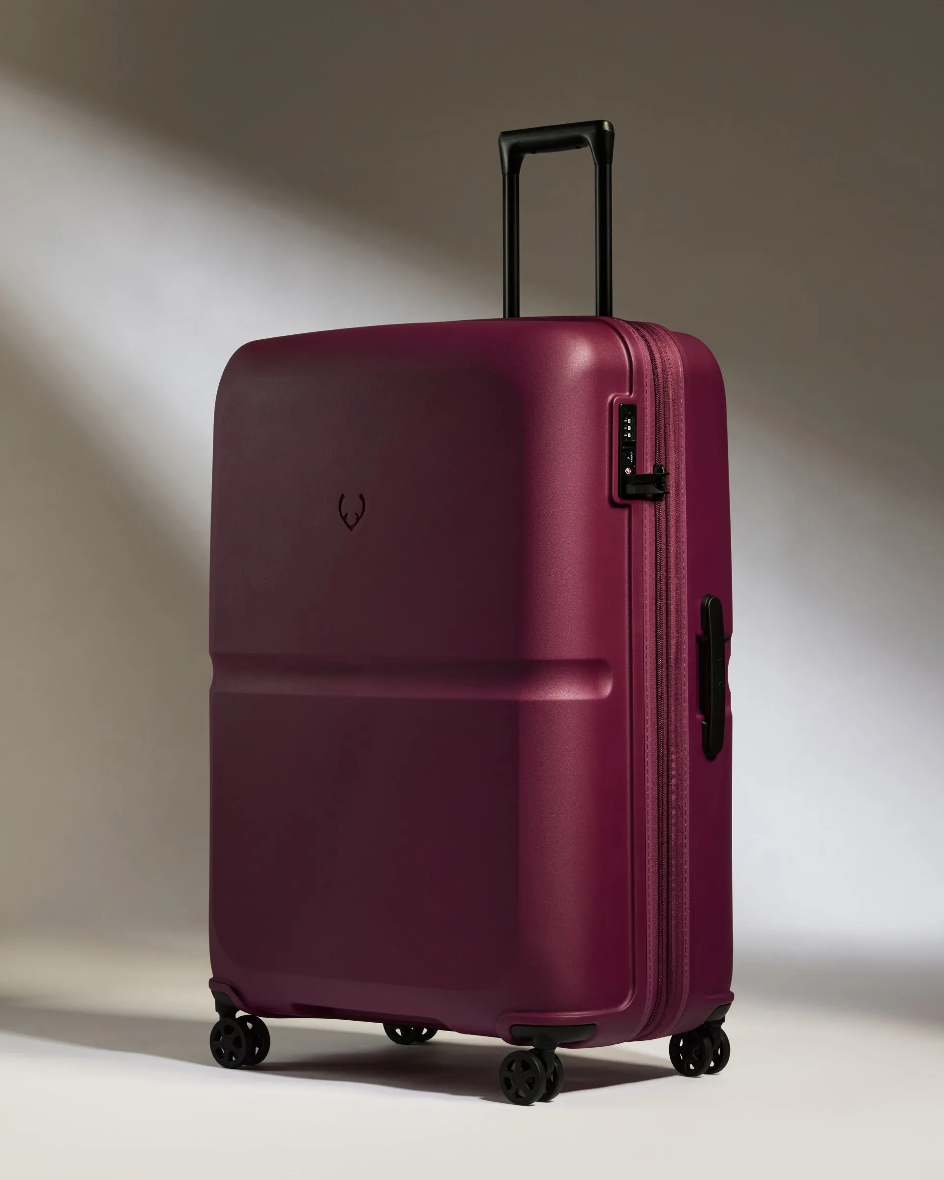 Large Luggage in Heather Purple - Single Stripe sold by Antler