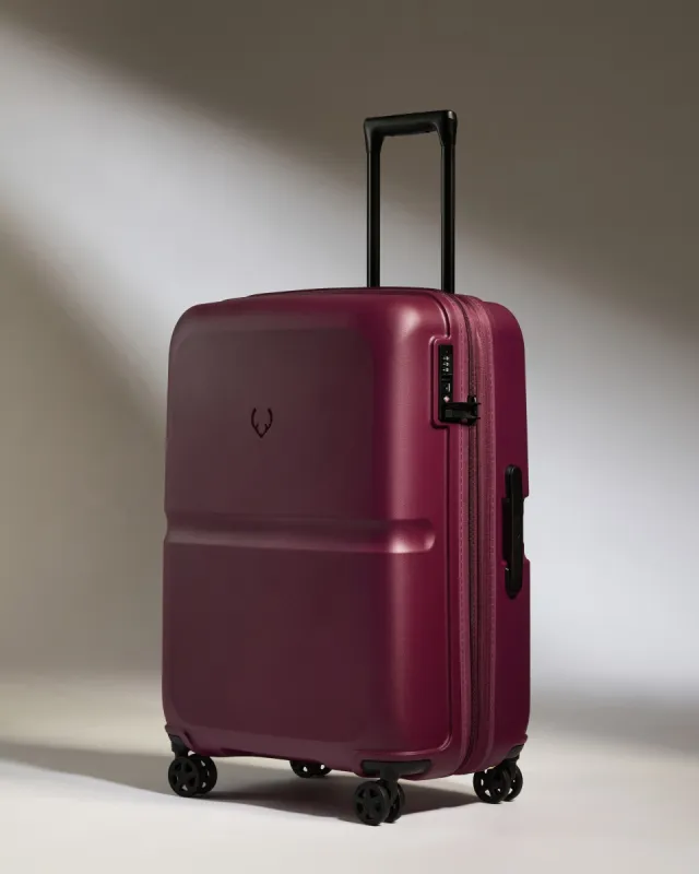 Medium Luggage in Heather Purple - Single Stripe sold by Antler