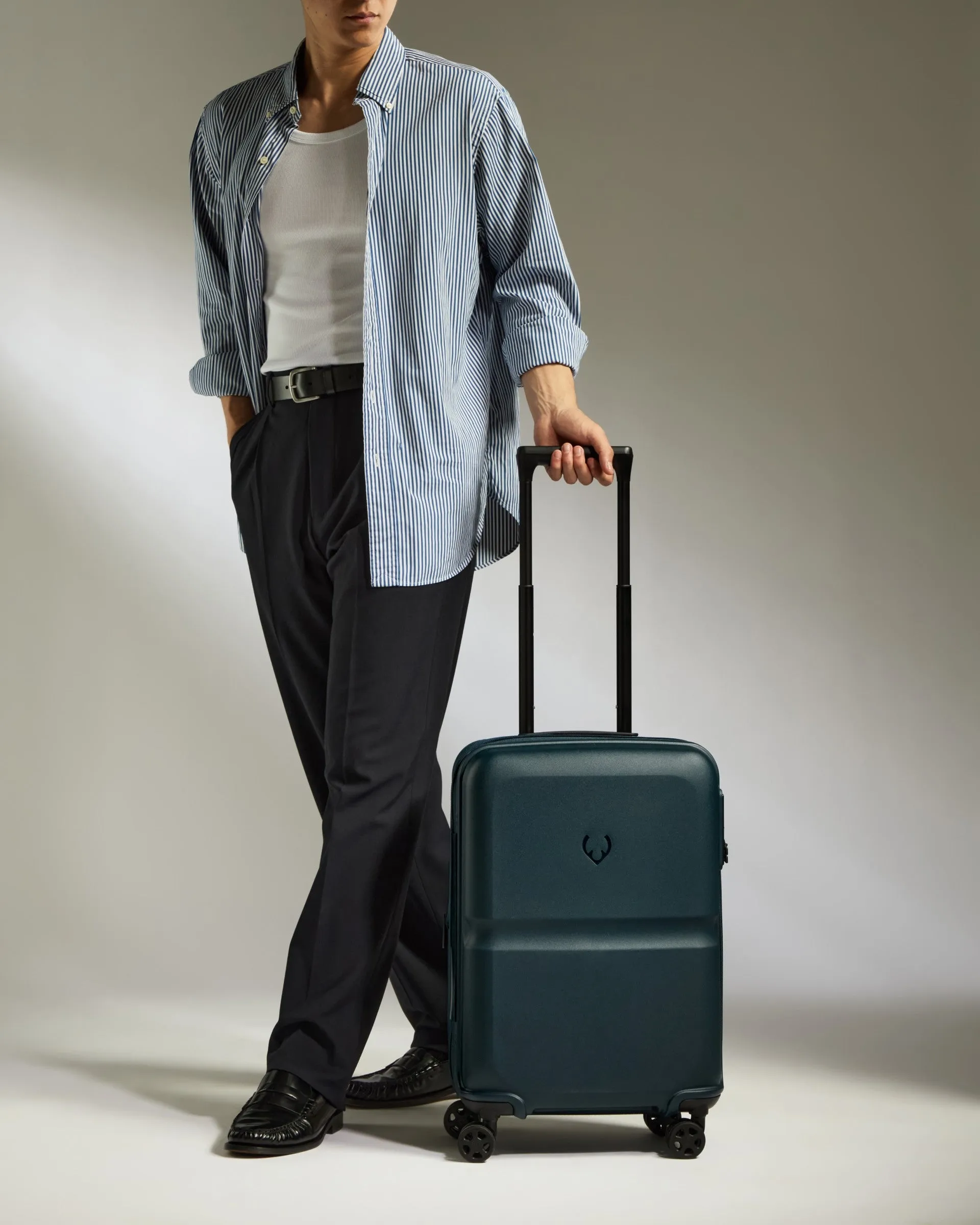 Expandable Carry-on Luggage in Indigo Blue - Single Stripe sold by Antler product image thumbnail 2