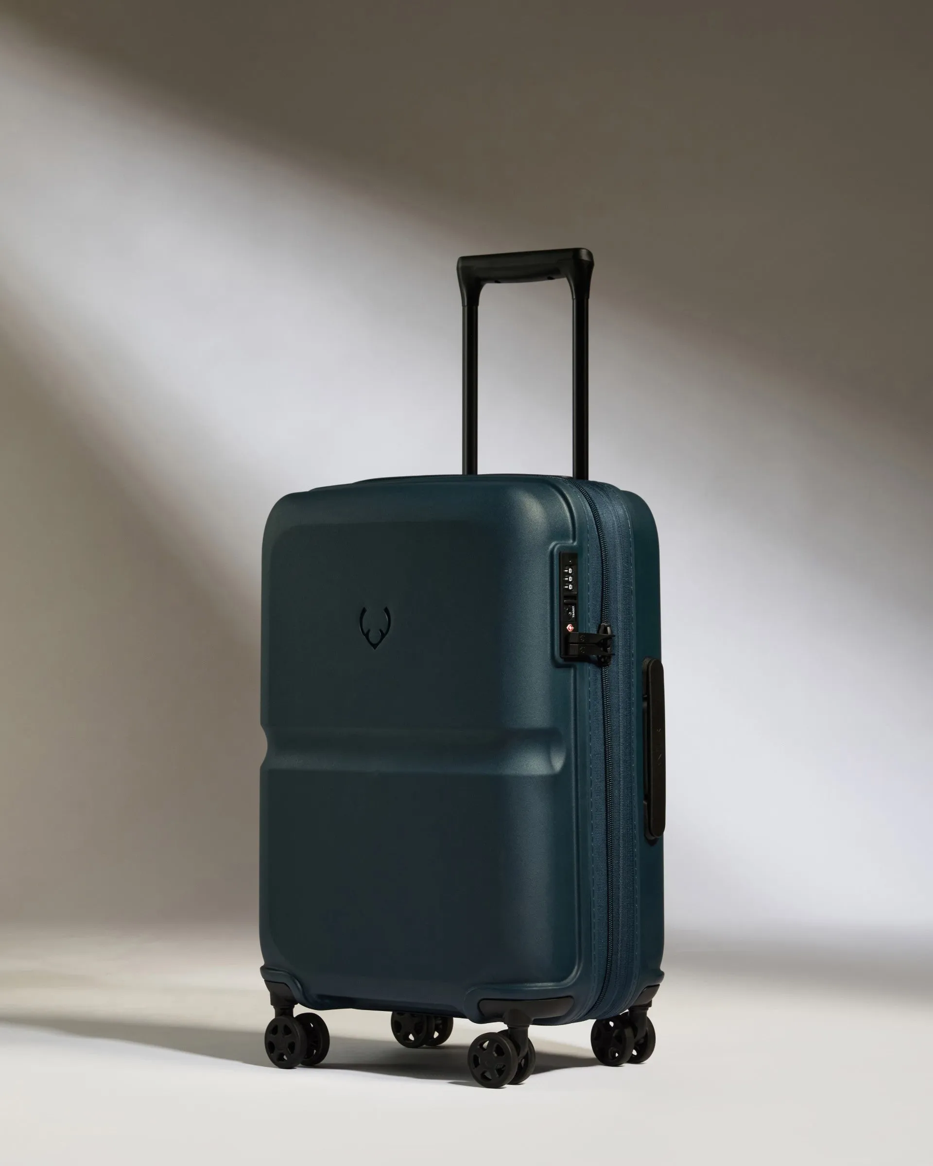 Expandable Carry-on Luggage in Indigo Blue - Single Stripe sold by Antler