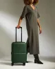 Expandable Carry-on Luggage in Antler Green - Single Stripe sold by Antler