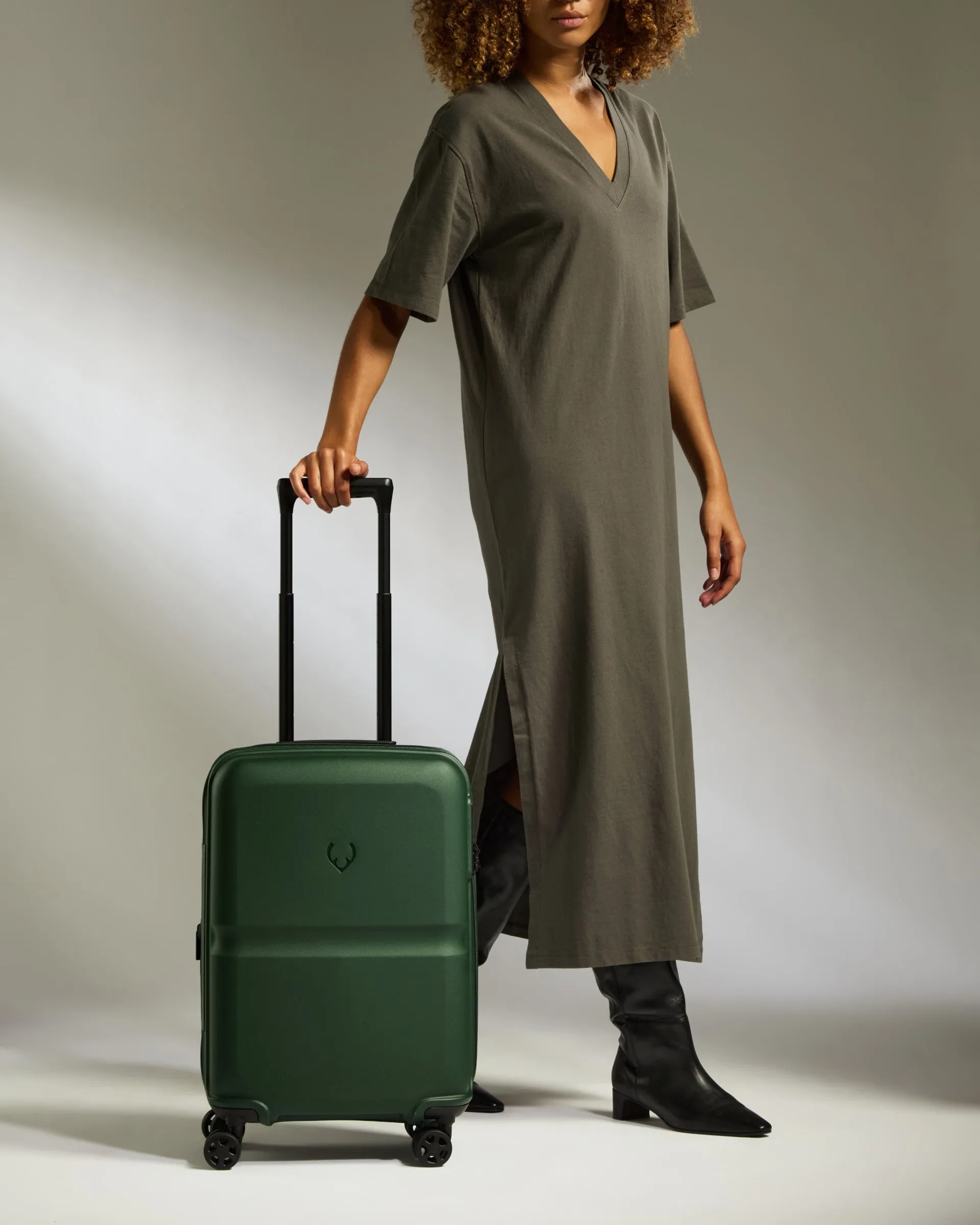 Expandable Carry-on Luggage in Antler Green - Single Stripe sold by Antler product image thumbnail 2