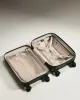 Expandable Carry-on Luggage in Antler Green - Single Stripe sold by Antler