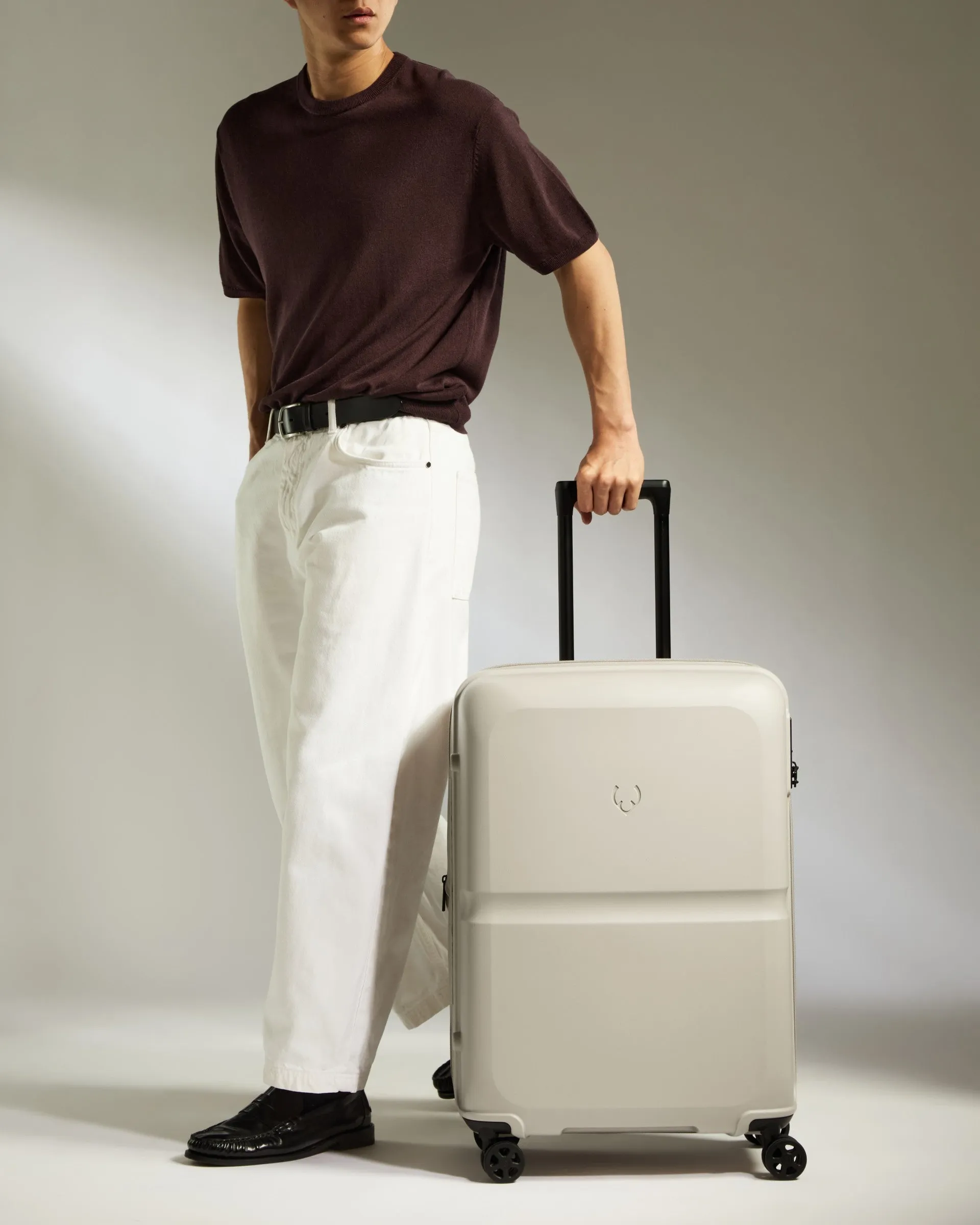 Medium Luggage in Taupe - Single Stripe sold by Antler product image thumbnail 2