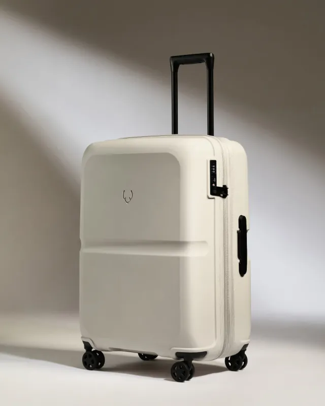Medium Luggage in Taupe - Single Stripe sold by Antler