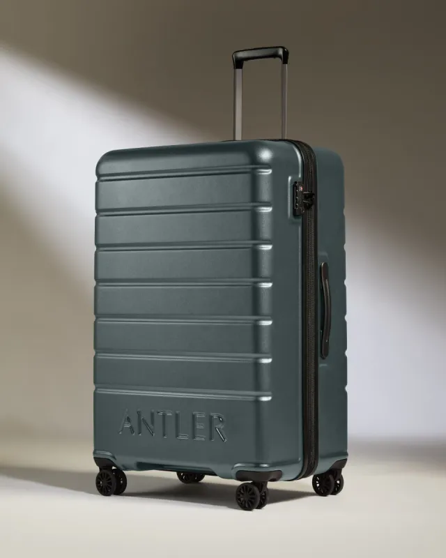 Large Luggage in Granite Gray - Logo sold by Antler