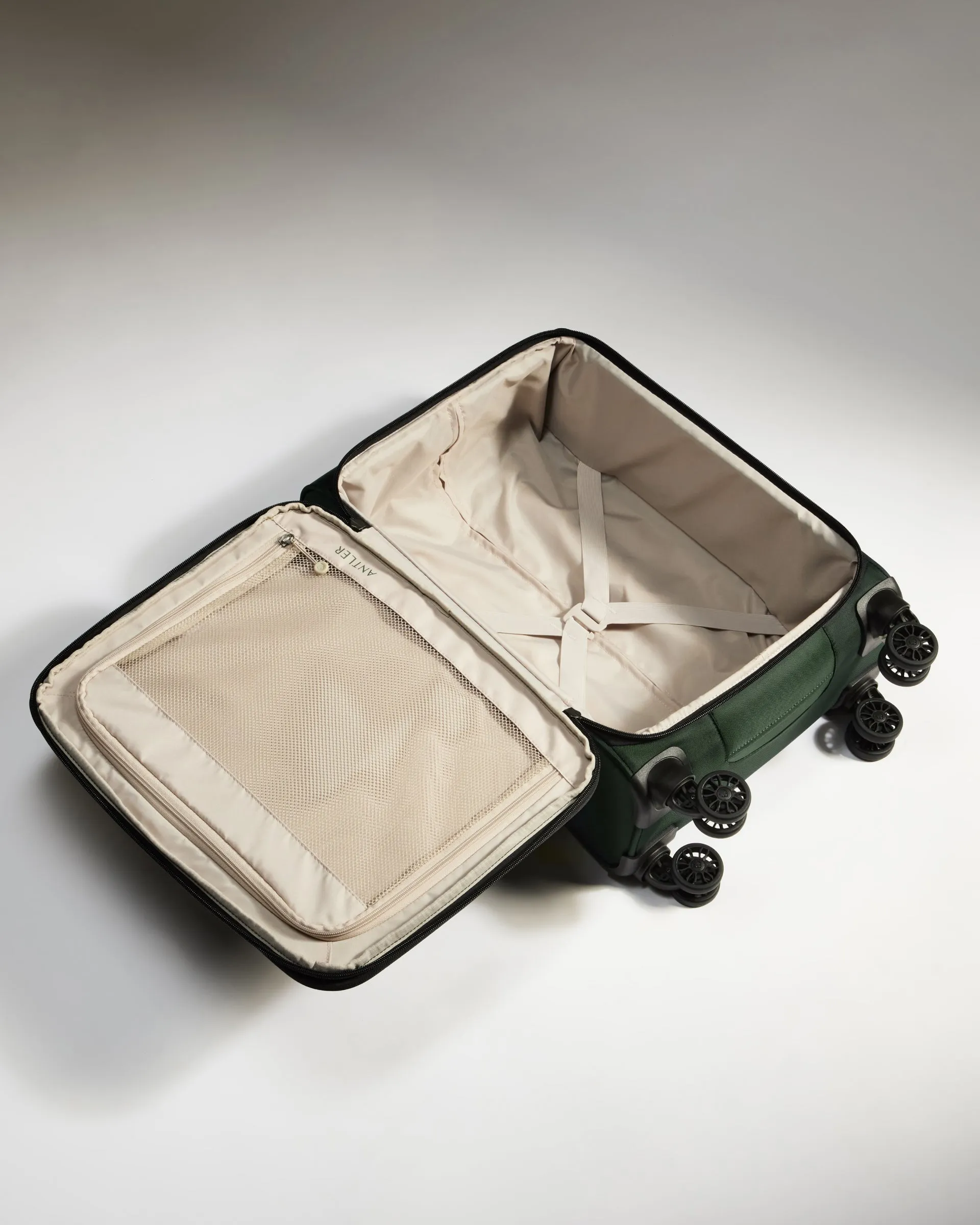 Lightest Expandable Carry-On in Antler Green - Soft Stripe sold by Antler product image thumbnail 3