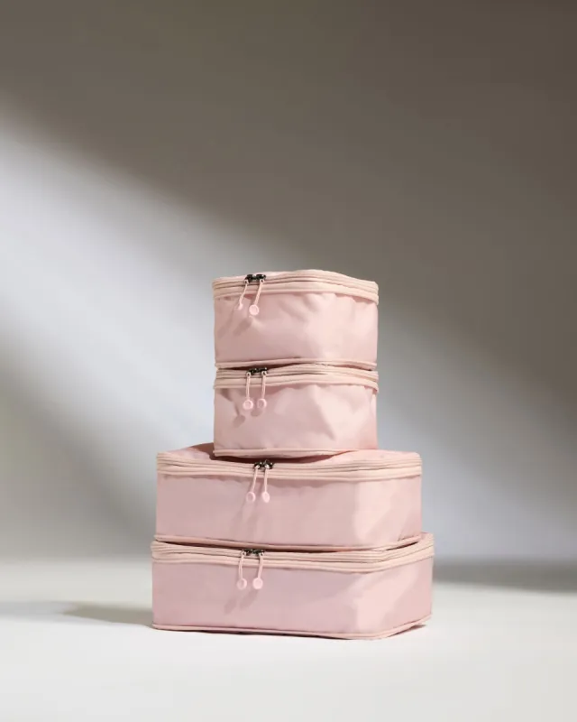 Packing Cubes in Moorland Pink - Set of 4 sold by Antler