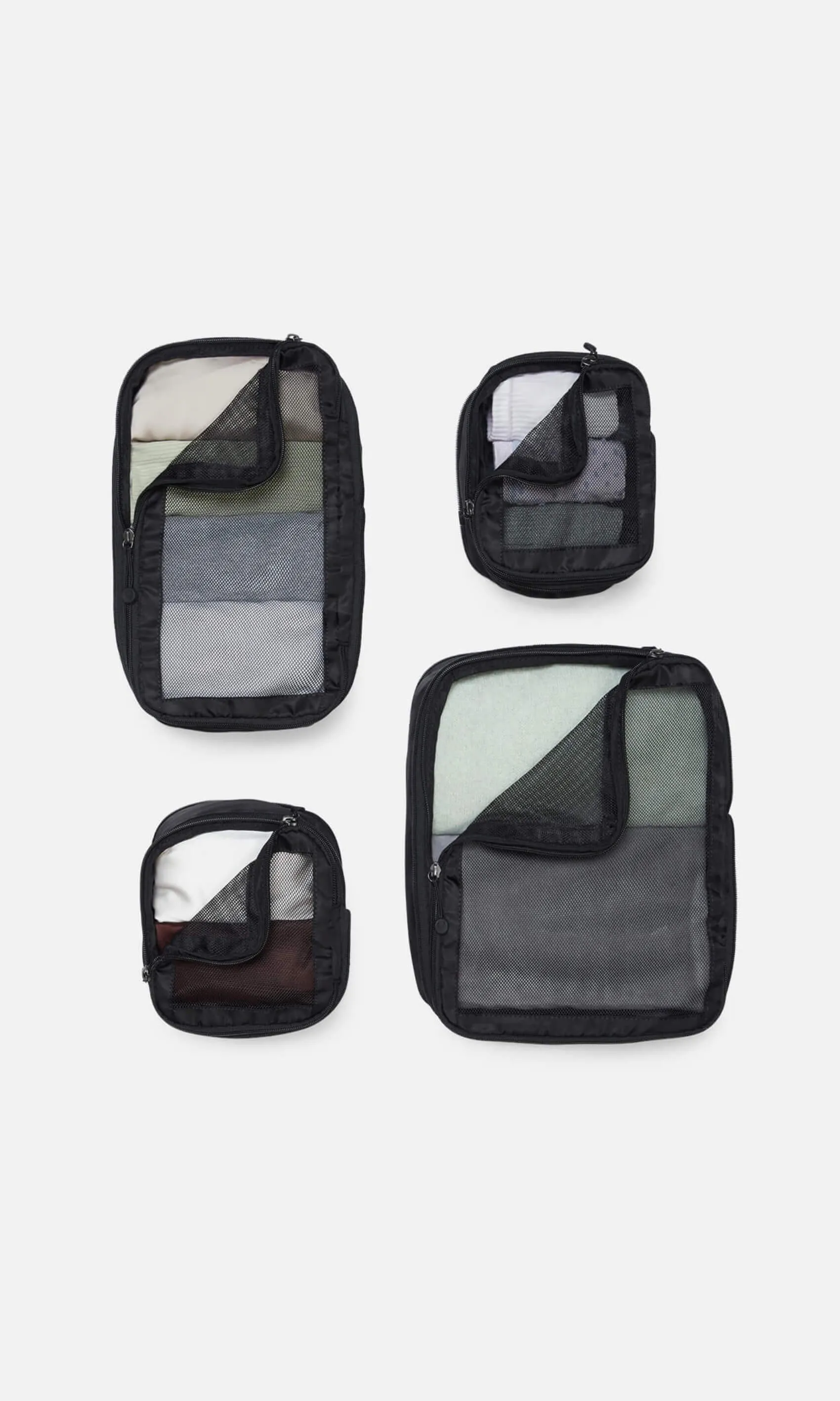 Packing Cubes in Black - Set of 4 sold by Antler product image thumbnail 3