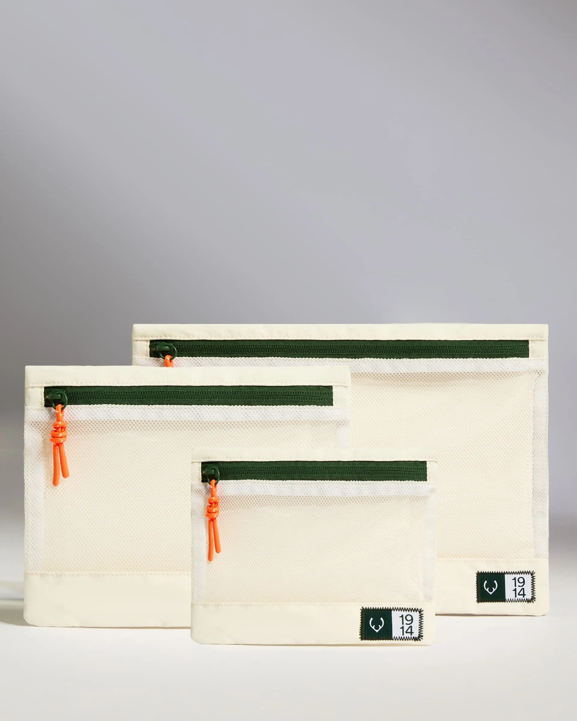 Essential Travel Pouches in Stone - Set of 3 sold by Antler product image thumbnail 2