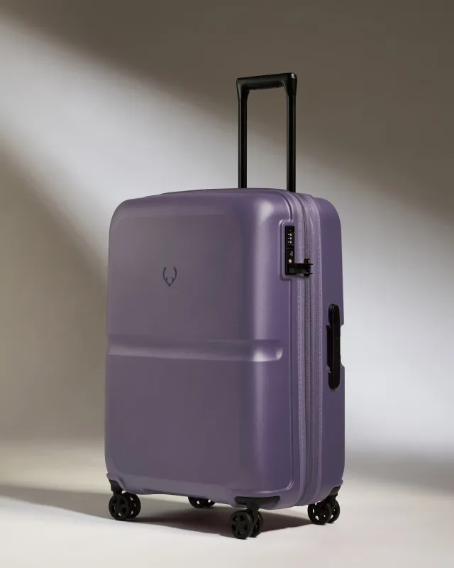 Medium Luggage in Thistle Purple - Single Stripe sold by Antler