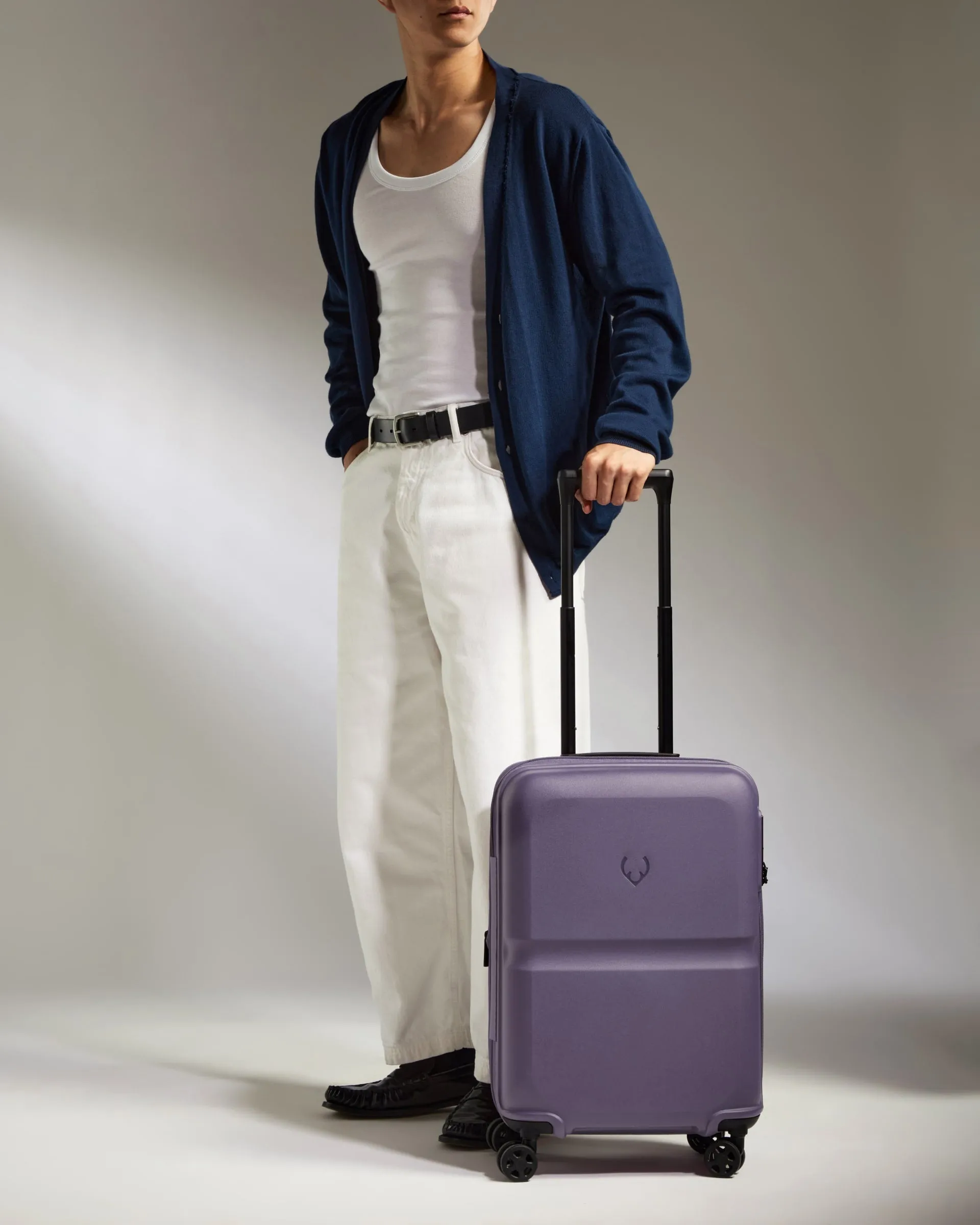 Expandable Carry-on Luggage in Thistle Purple - Single Stripe sold by Antler product image thumbnail 3