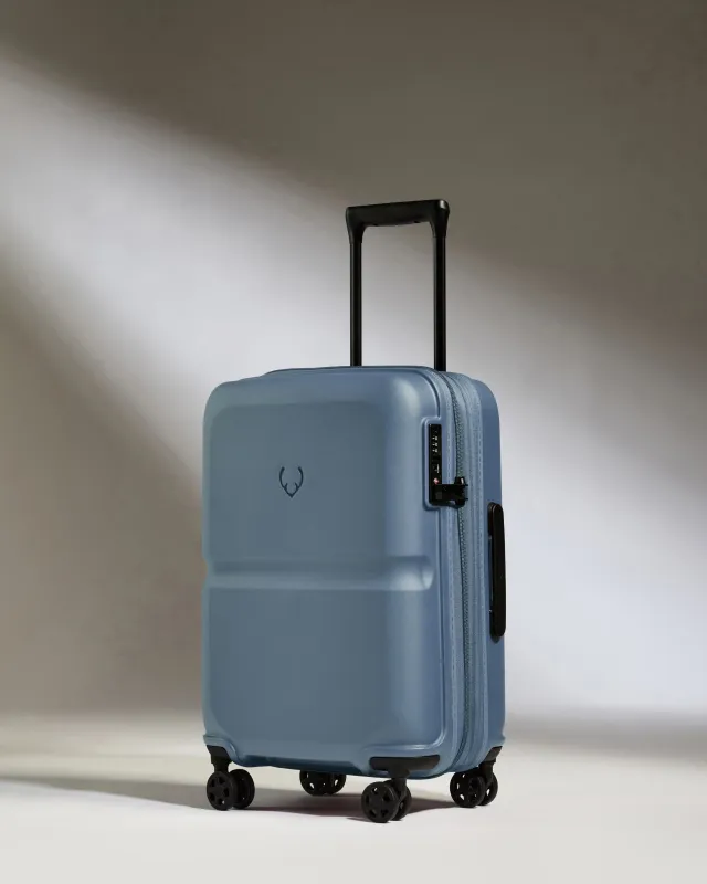 Expandable Carry-on Luggage in Cove Blue - Single Stripe sold by Antler