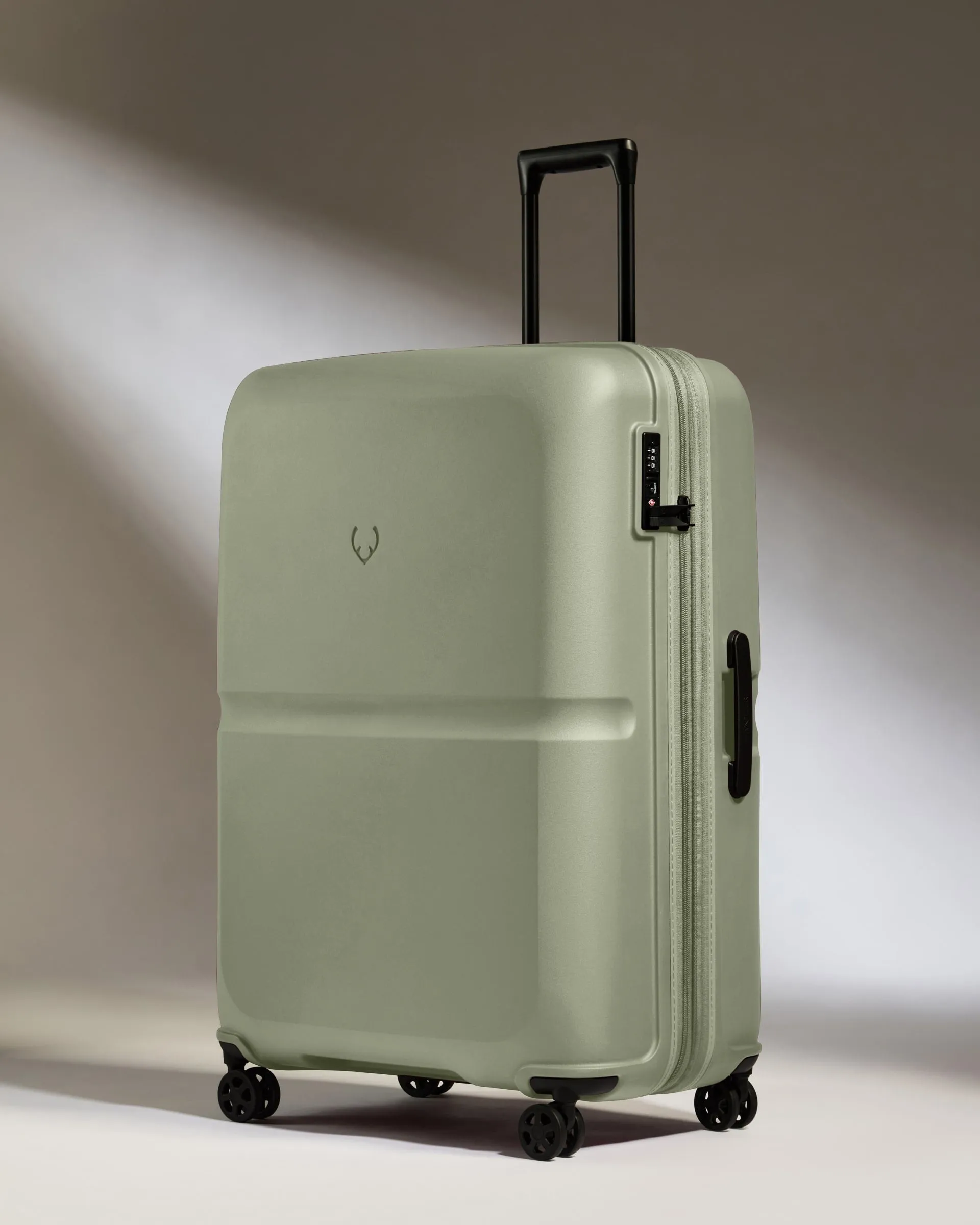 Large Luggage in Clover Green - Single Stripe sold by Antler