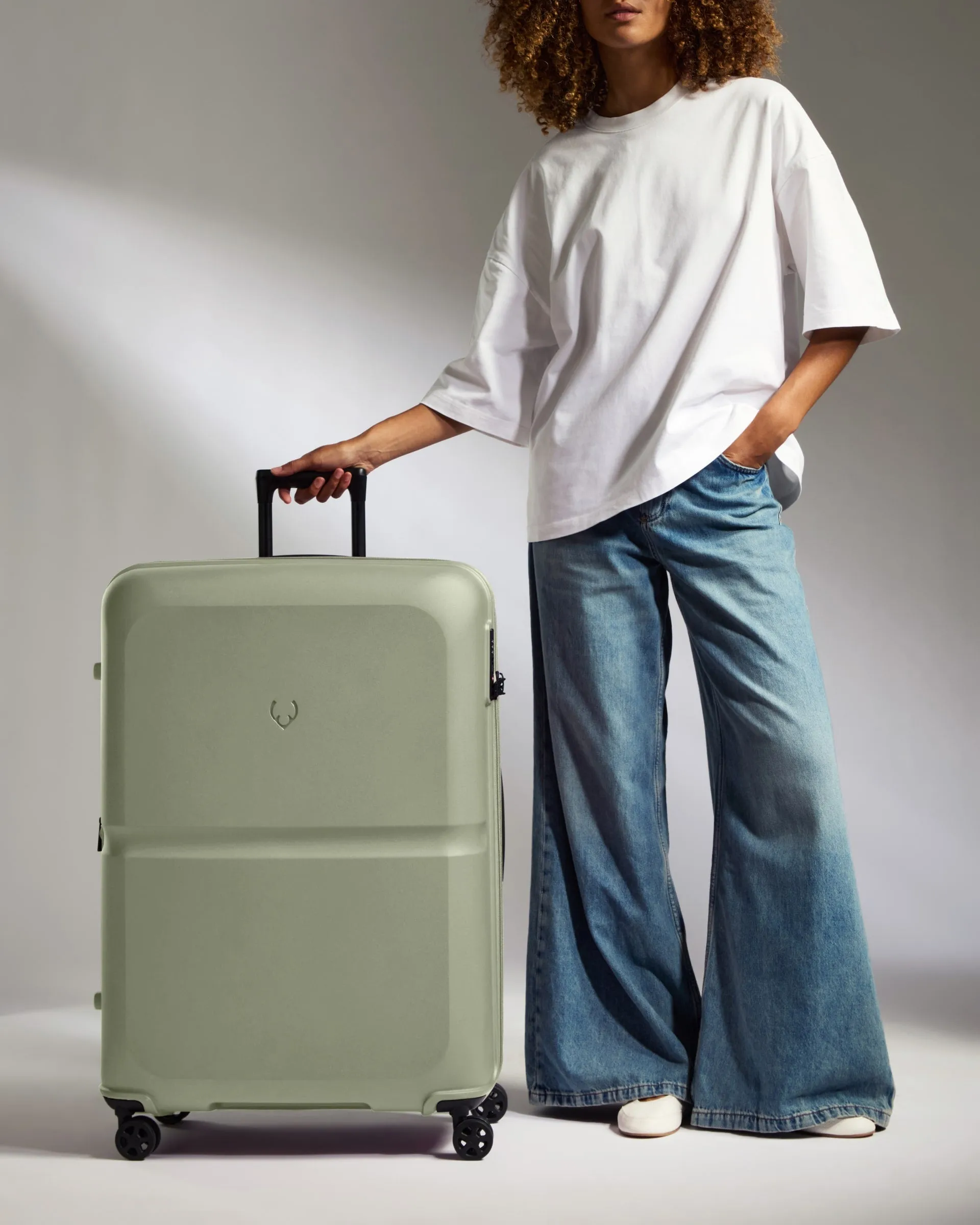 Large Luggage in Clover Green - Single Stripe sold by Antler product image thumbnail 3