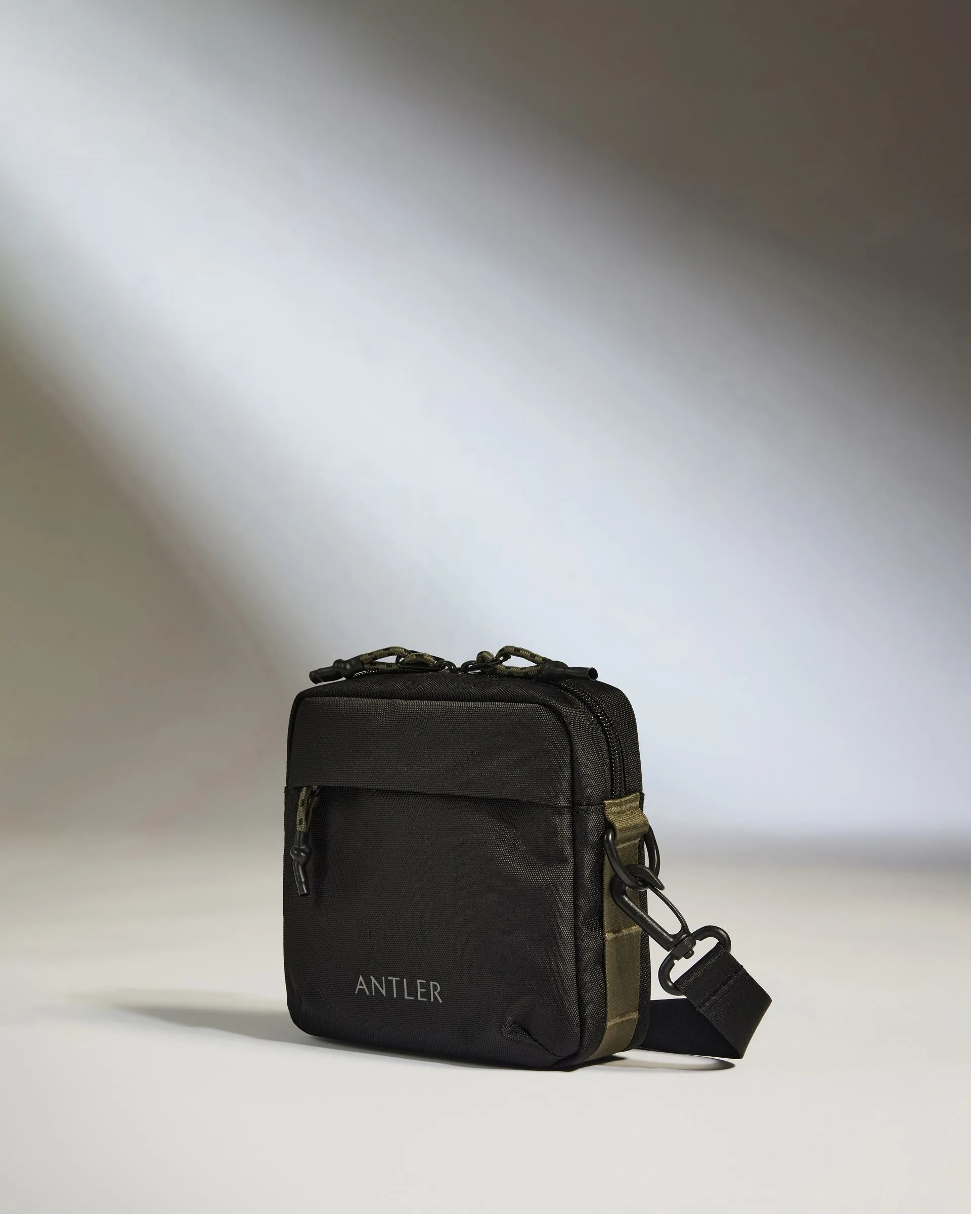 Discovery Crossbody Bag in Carbon Black sold by Antler
