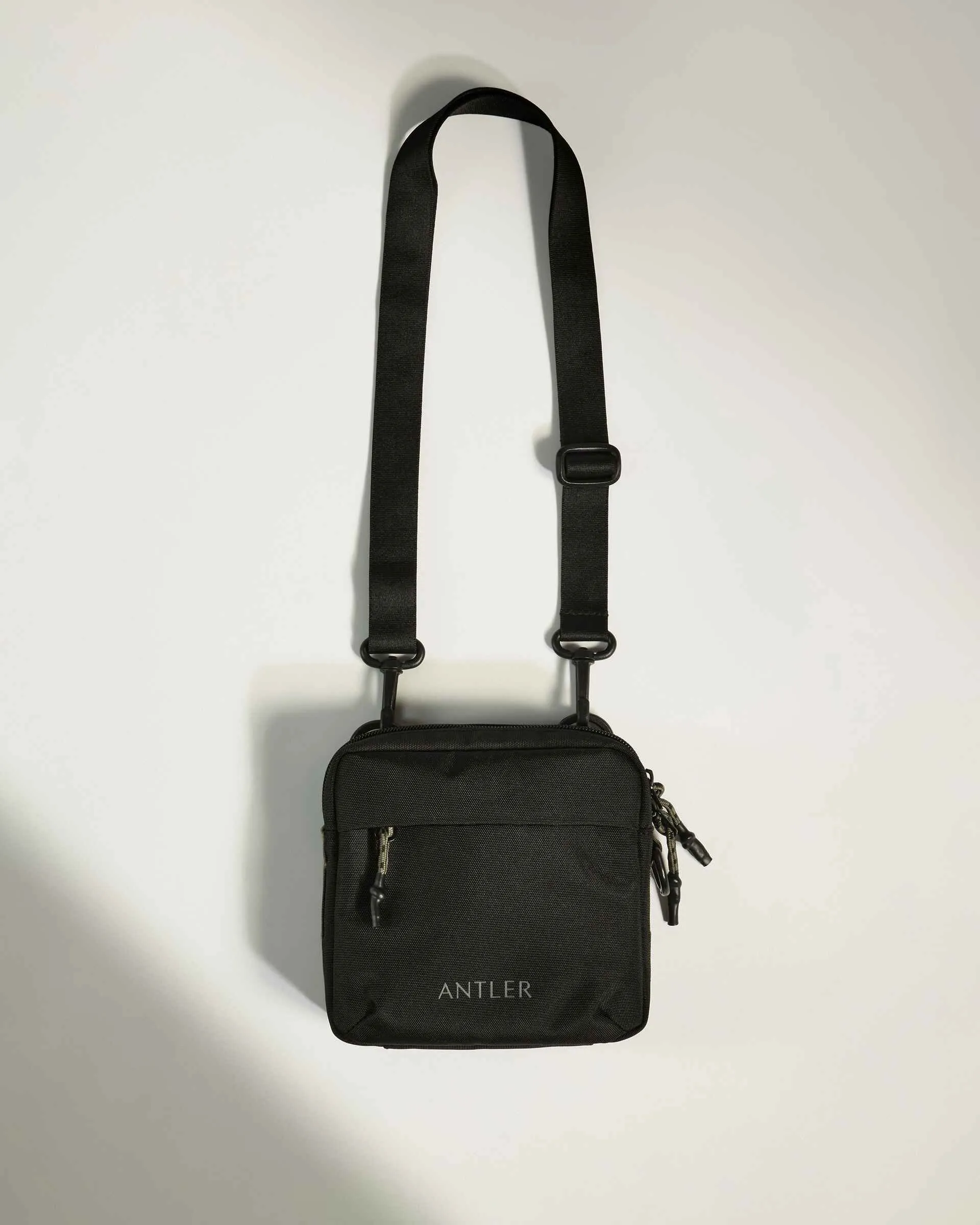 Discovery Crossbody Bag in Carbon Black sold by Antler product image thumbnail 5