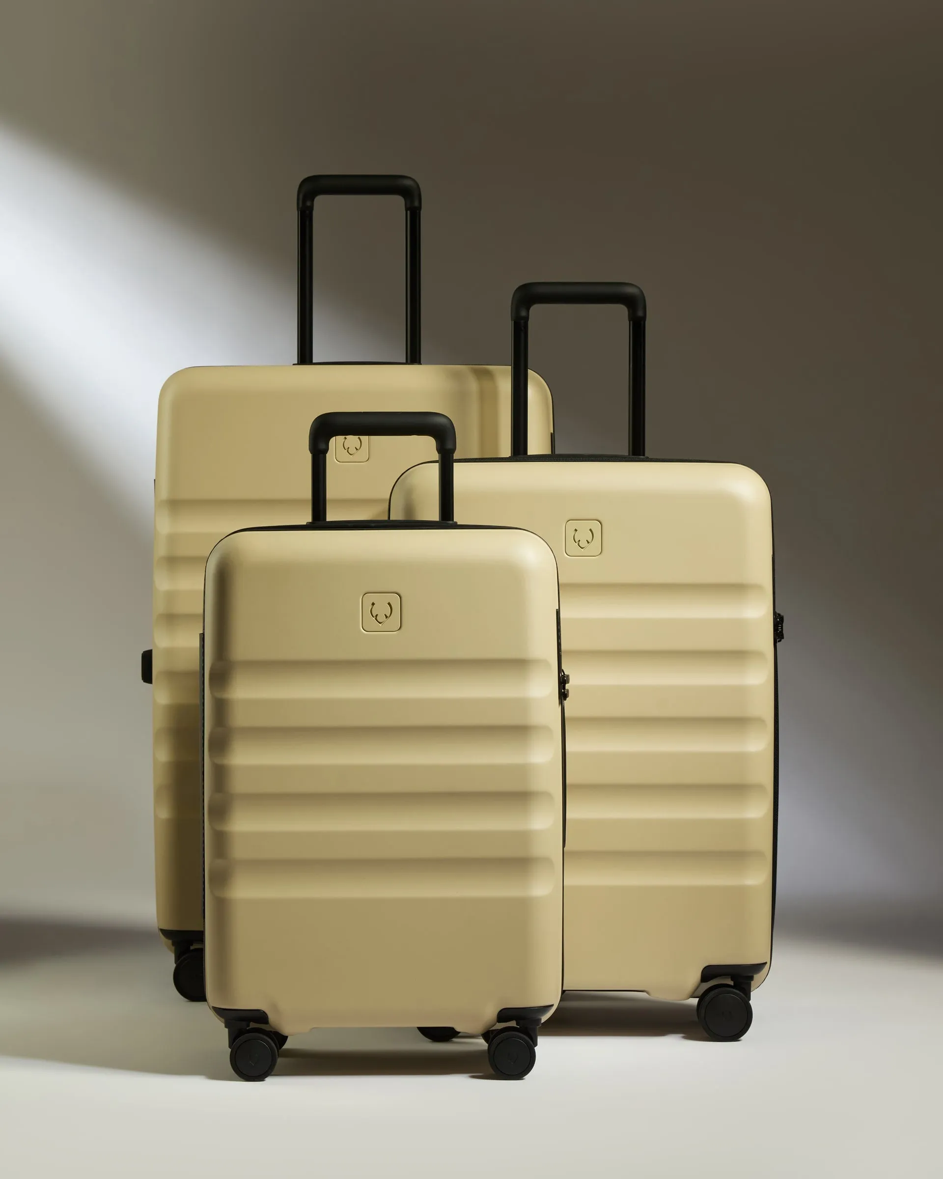 Large Carry-on Luggage Set in Dune Yellow - Icon Stripe sold by Antler product image thumbnail 2
