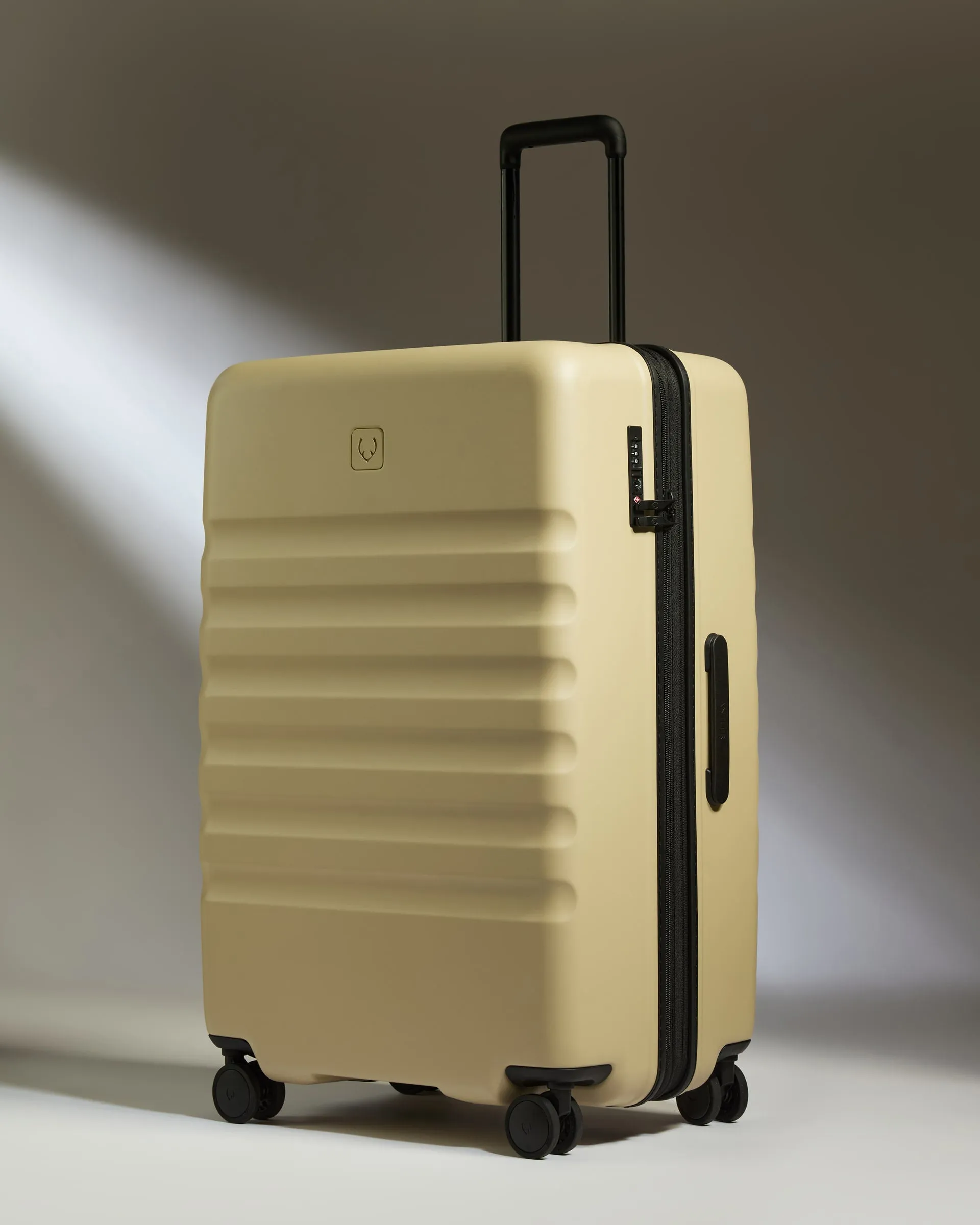 Large Luggage in Dune Yellow - Icon Stripe sold by Antler