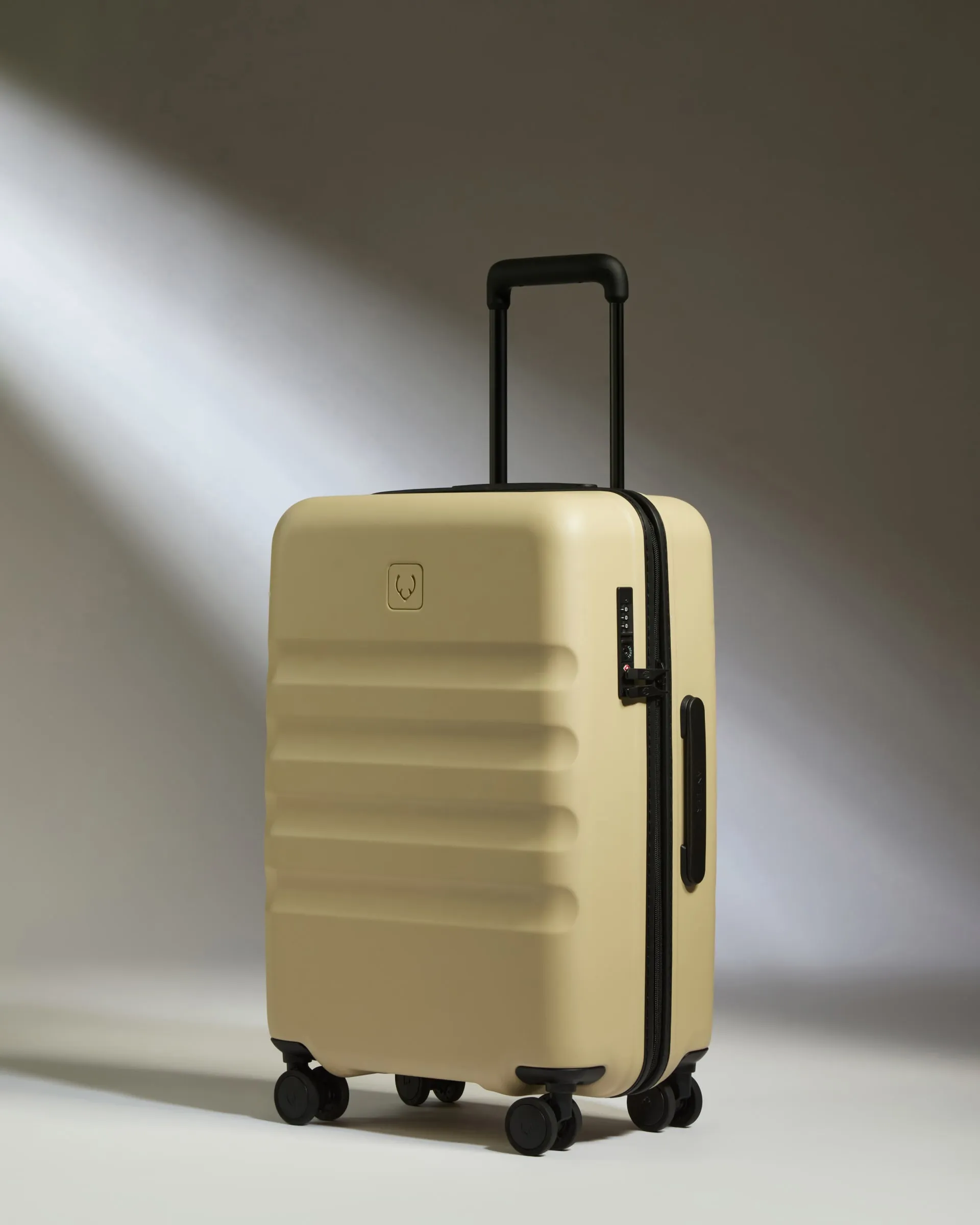 Large Carry-on Luggage in Dune Yellow - Icon Stripe sold by Antler