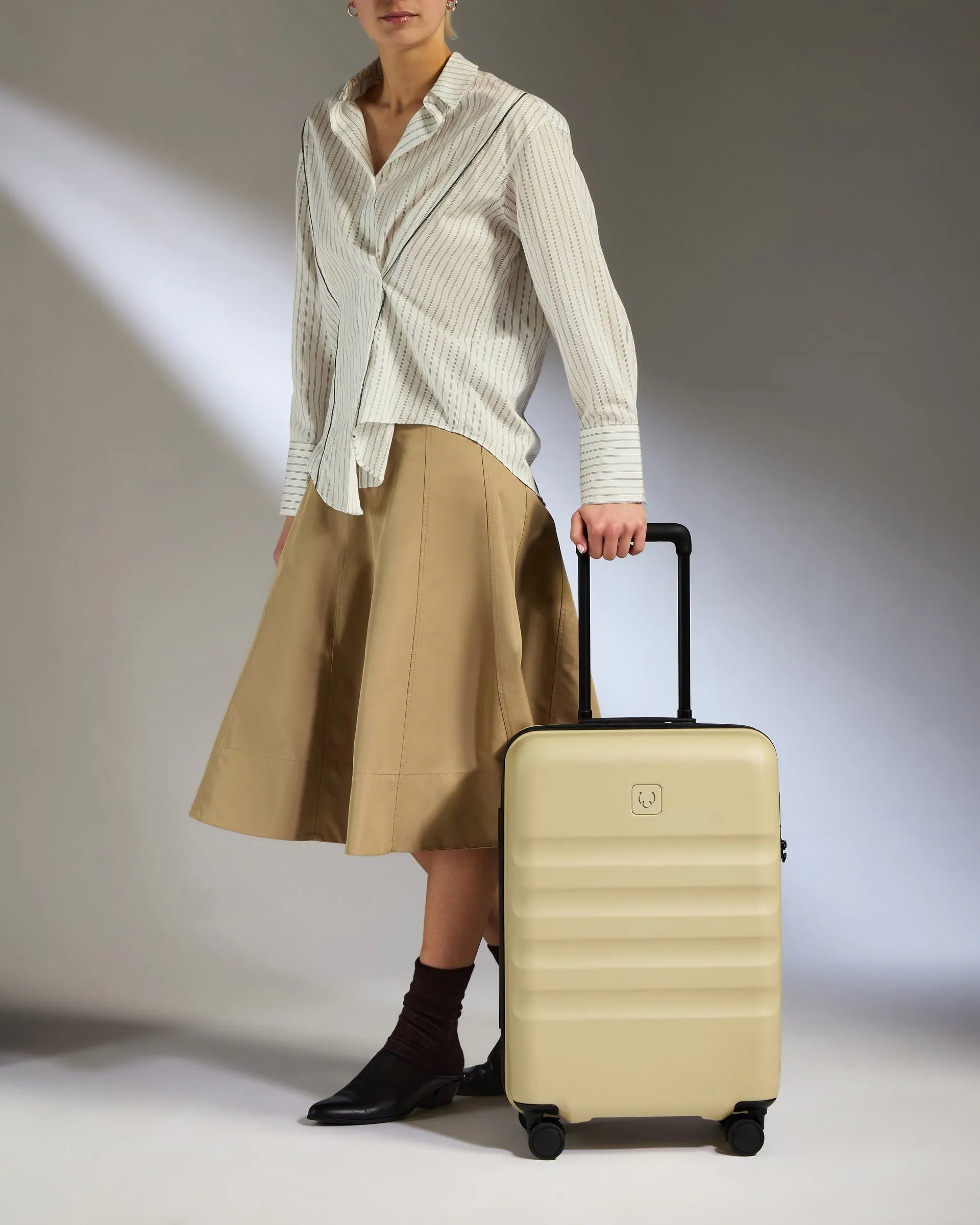 Large Carry-on Luggage in Dune Yellow - Icon Stripe sold by Antler product image thumbnail 3