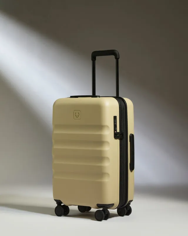 Expandable Carry-on Luggage in Dune Yellow - Icon Stripe sold by Antler