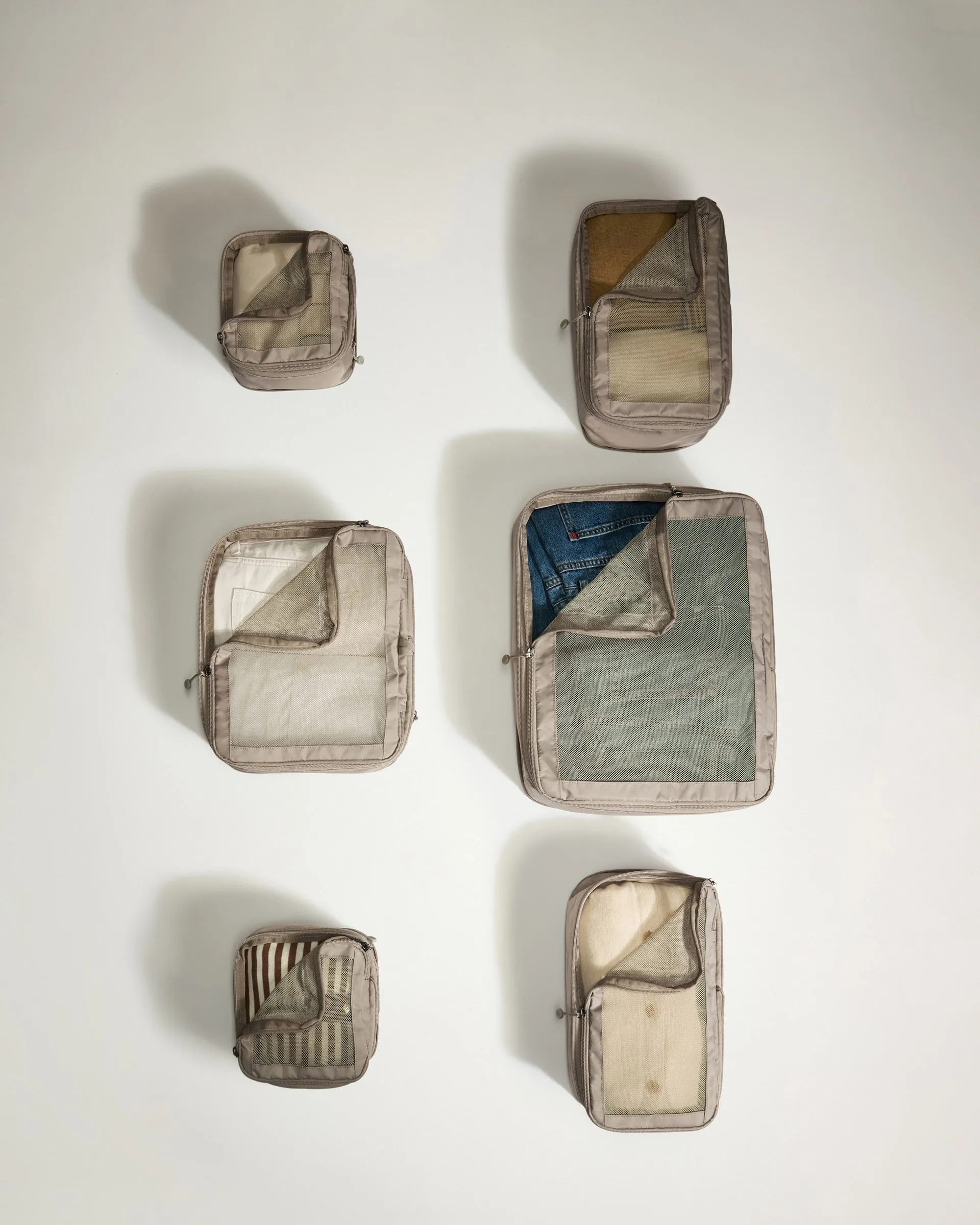 Packing Cubes in Taupe - Set of 6 sold by Antler product image thumbnail 3