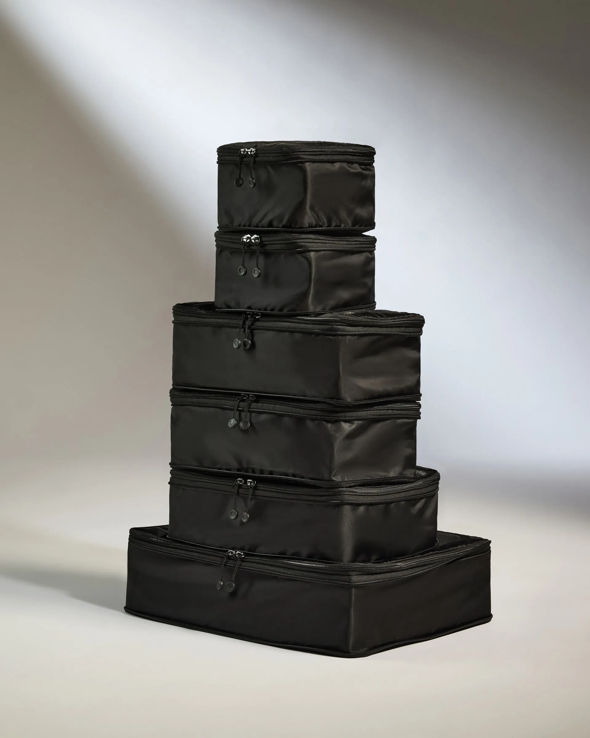 Packing Cubes in Black - Set of 6 sold by Antler