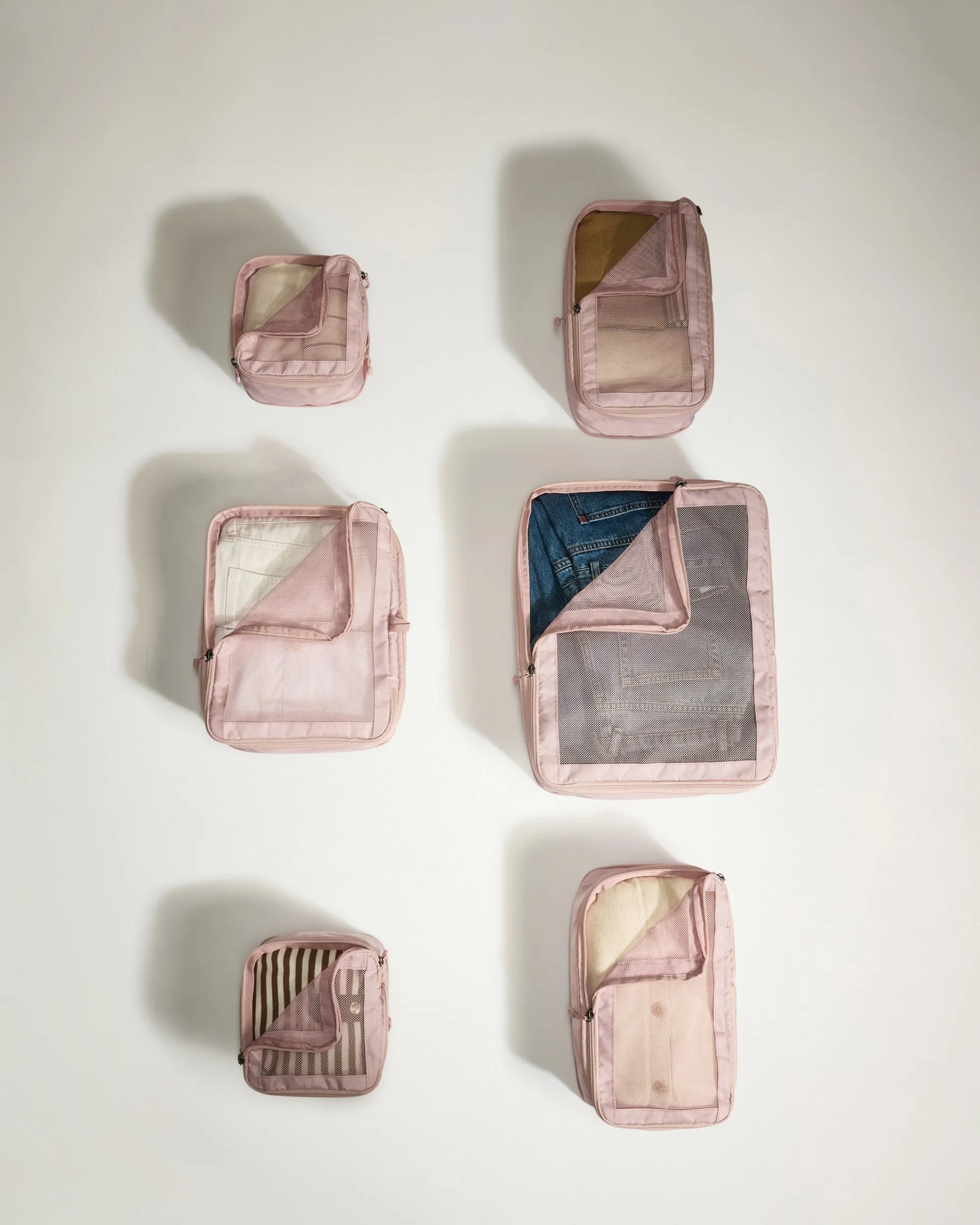 Packing Cubes in Moorland Pink - Set of 6 sold by Antler product image thumbnail 3