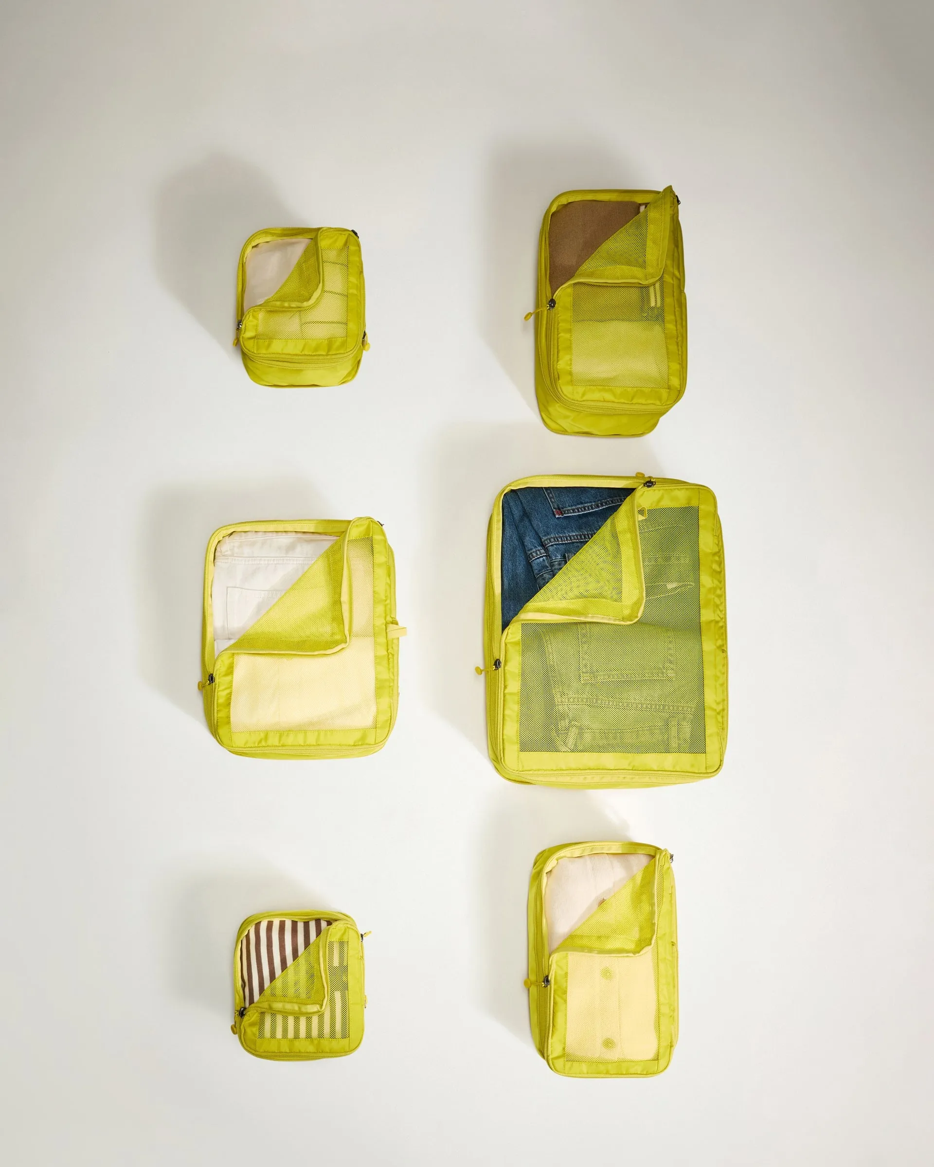 Packing Cubes in Gorse Yellow - Set of 6 sold by Antler product image thumbnail 3
