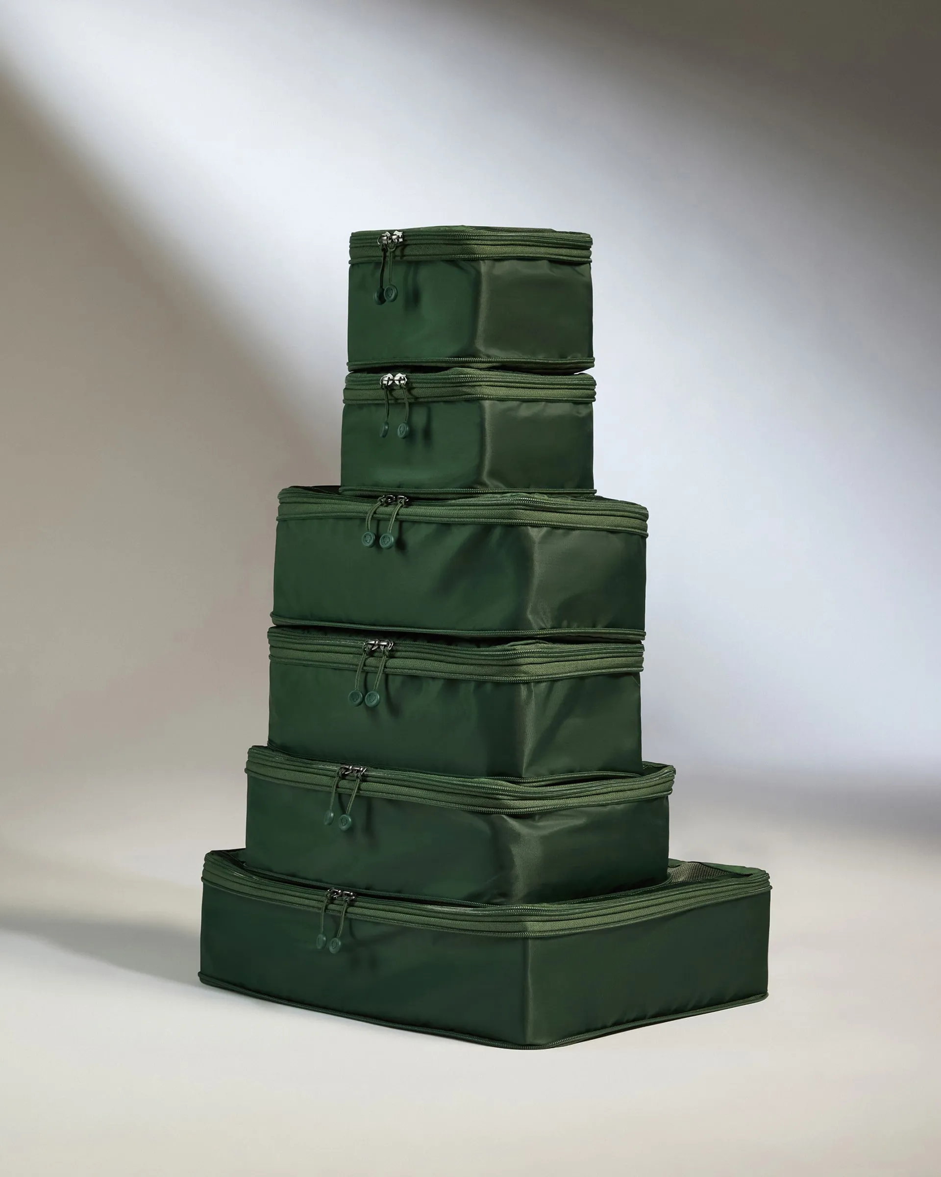 Packing Cubes in Green - Set of 6 sold by Antler