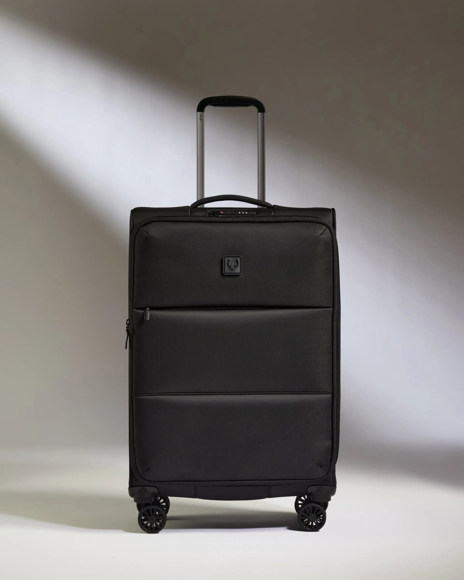 Lightest Medium Luggage in Black - Soft Stripe 2.0 sold by Antler product image thumbnail 2