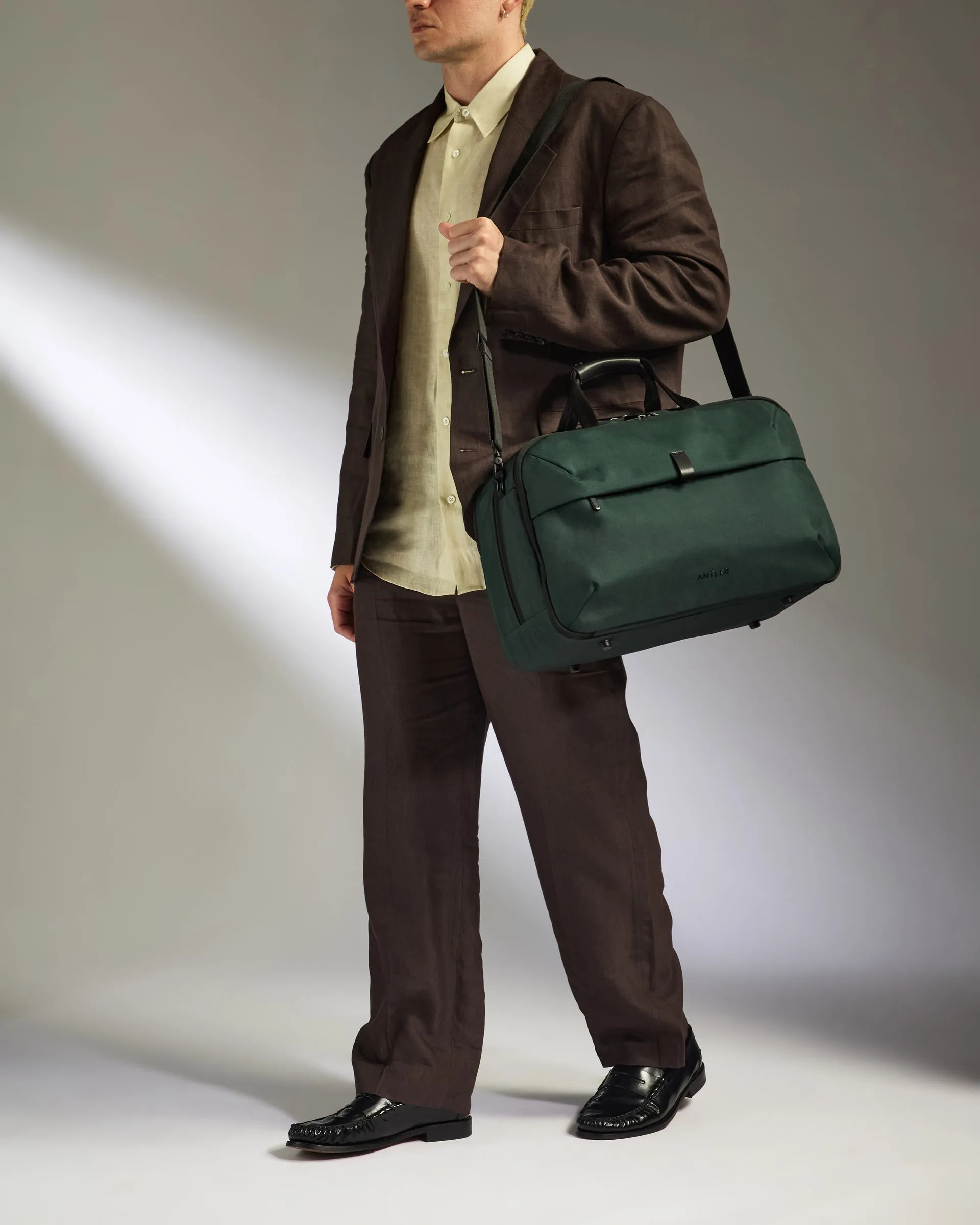 Overnight Bag in Antler Green - Urban Light sold by Antler product image thumbnail 3