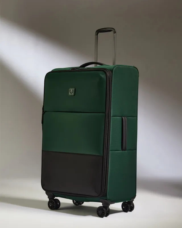 Lightest Large Luggage in Antler Green - Soft Stripe 2.0 sold by Antler