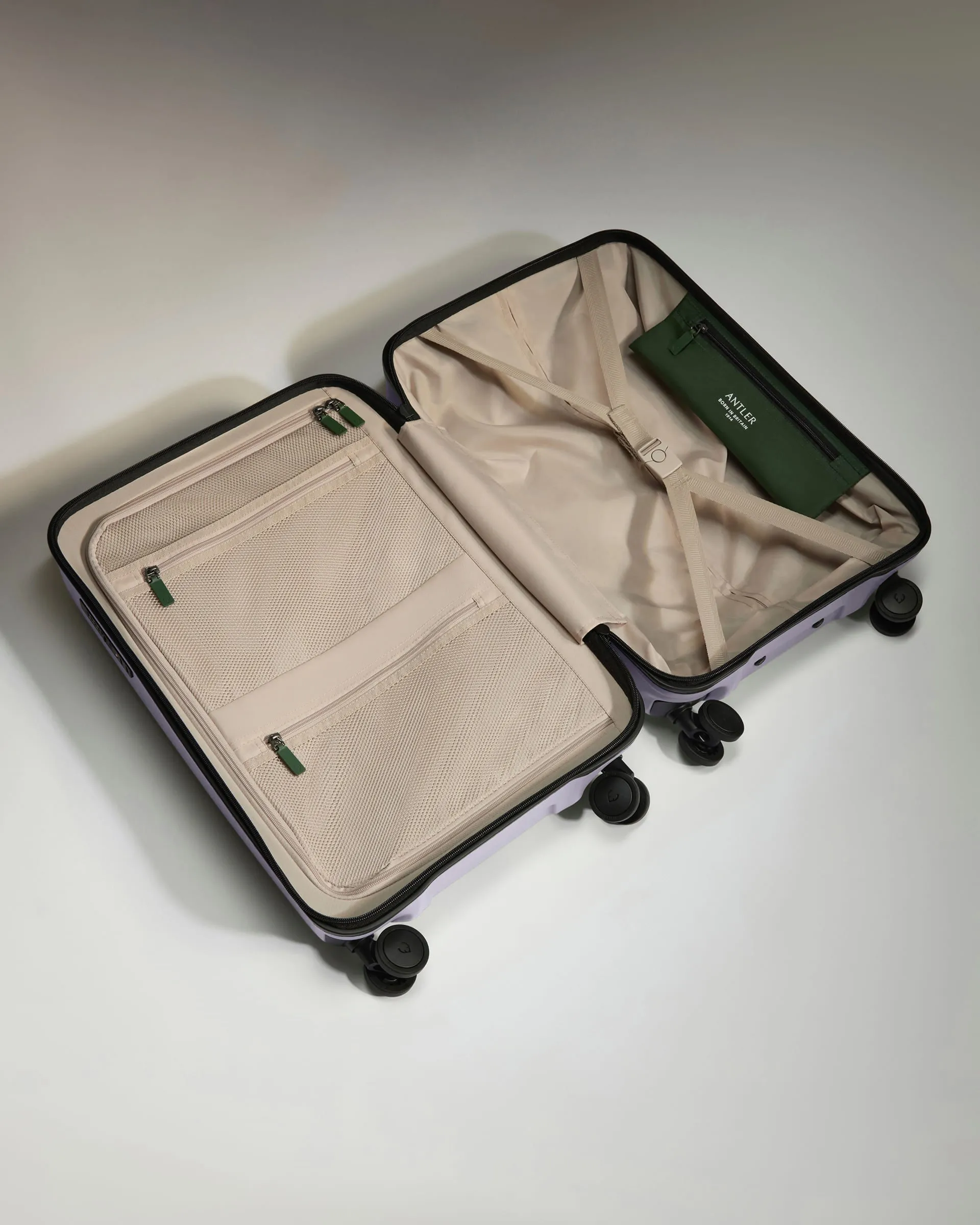 Large Carry-on Luggage in Meadow Purple - Icon Stripe sold by Antler product image thumbnail 3