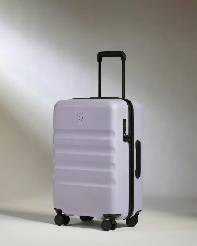 Large Carry-on Luggage in Meadow Purple - Icon Stripe sold by Antler