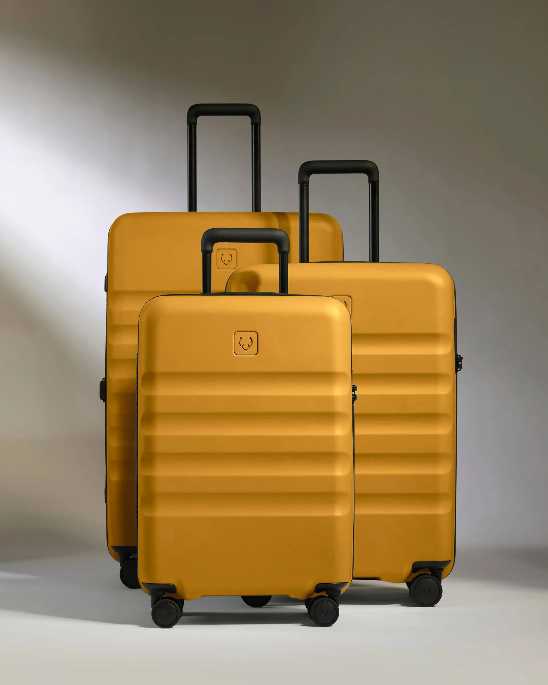 Large Carry-on Luggage Set in Mustard Yellow - Icon Stripe sold by Antler product image thumbnail 2