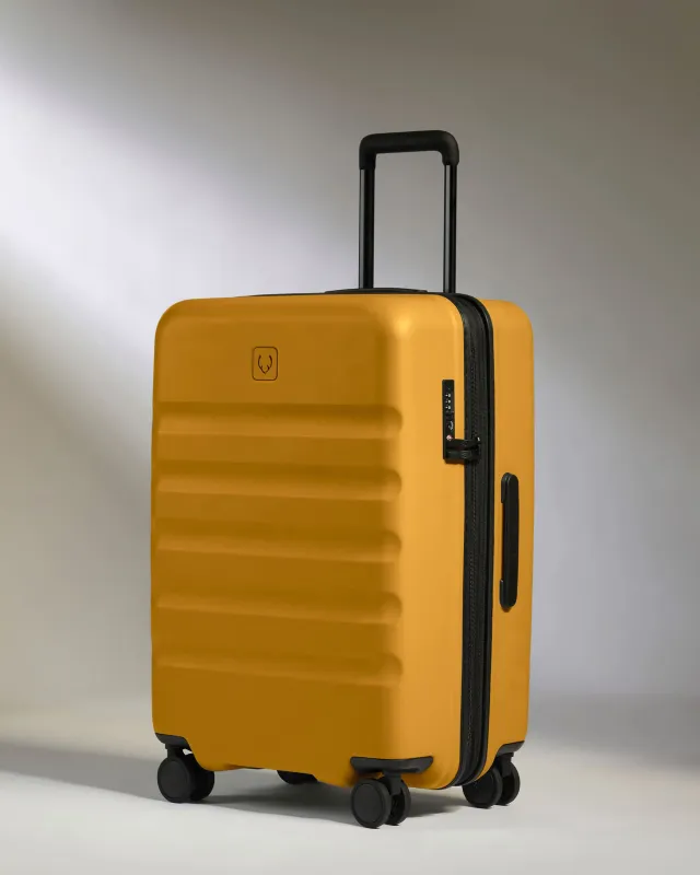 Medium Luggage in Mustard Yellow - Icon Stripe sold by Antler