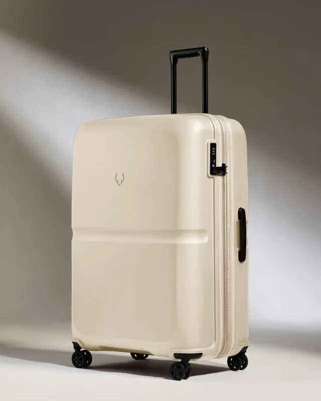 Large Luggage in Wheat Beige - Single Stripe sold by Antler