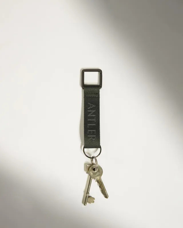 Icon Keyring in Dark Khaki Green sold by Antler