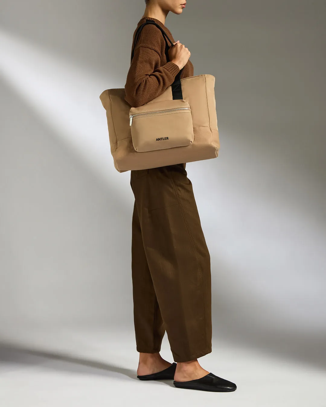Icon Tote Bag in Sand sold by Antler product image thumbnail 3