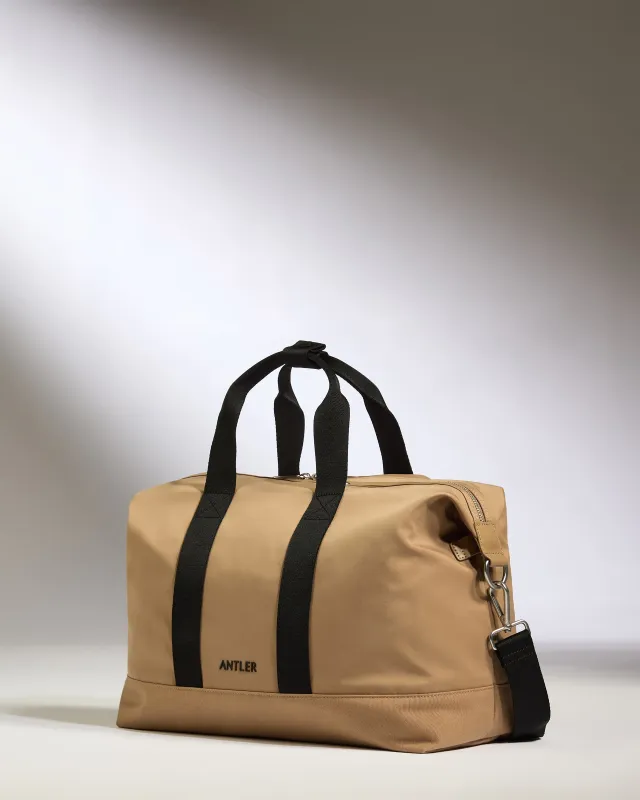 Icon Overnight Bag in Sand made by Antler