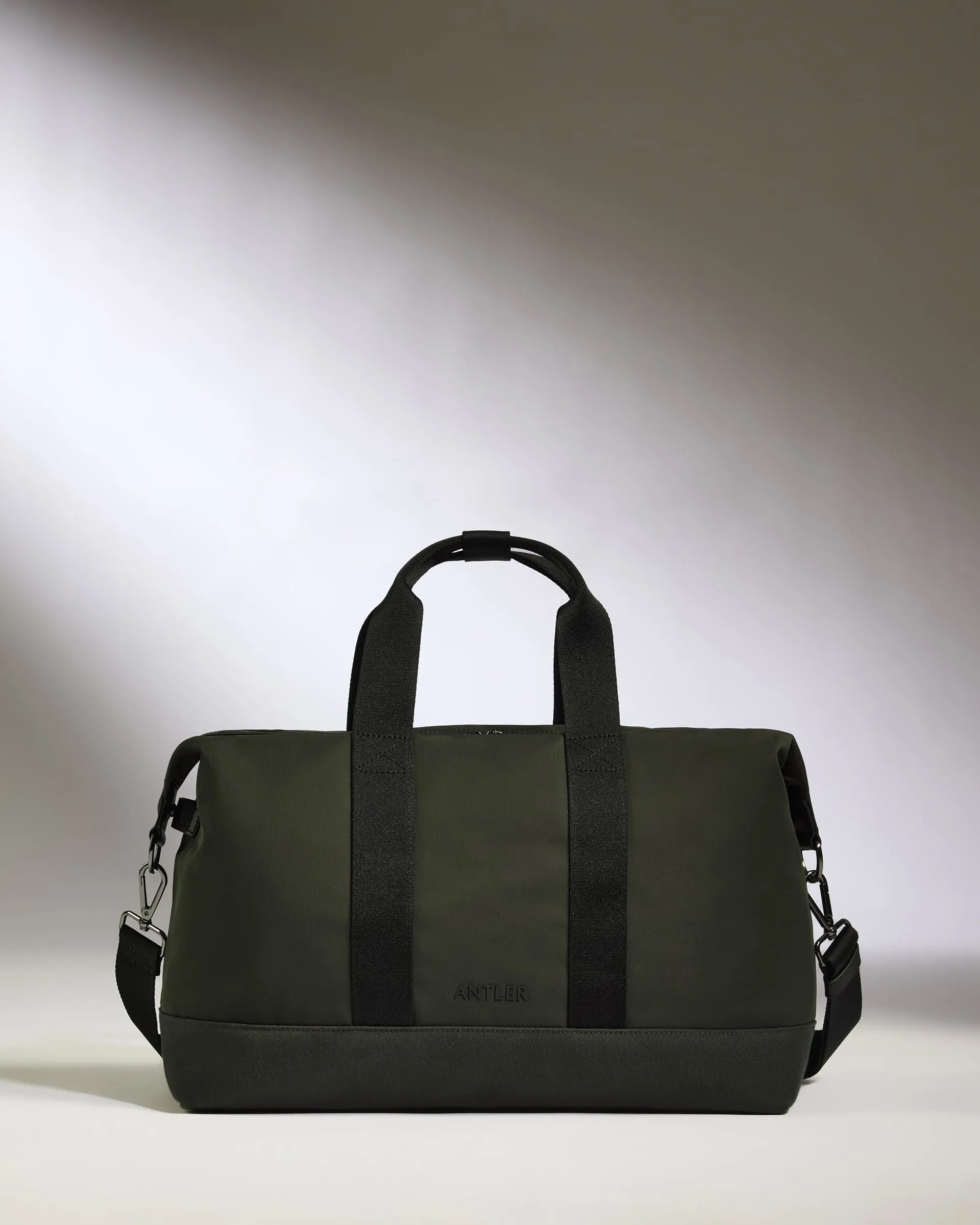 Icon Overnight Bag in Dark Khaki Green sold by Antler product image thumbnail 4